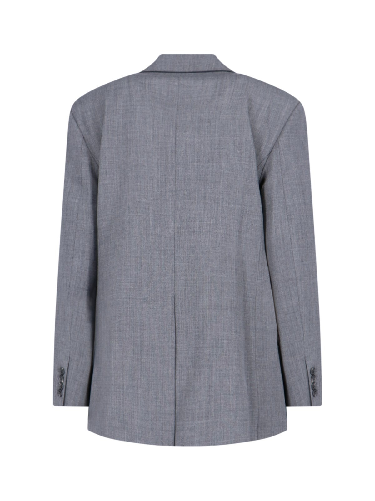 ジャケット NILI LOTAN Women Outer 12362W1342HEATHER GREY NILI LOTAN SINGLE-BREASTED BLAZER | sugar | REVERSIBLE