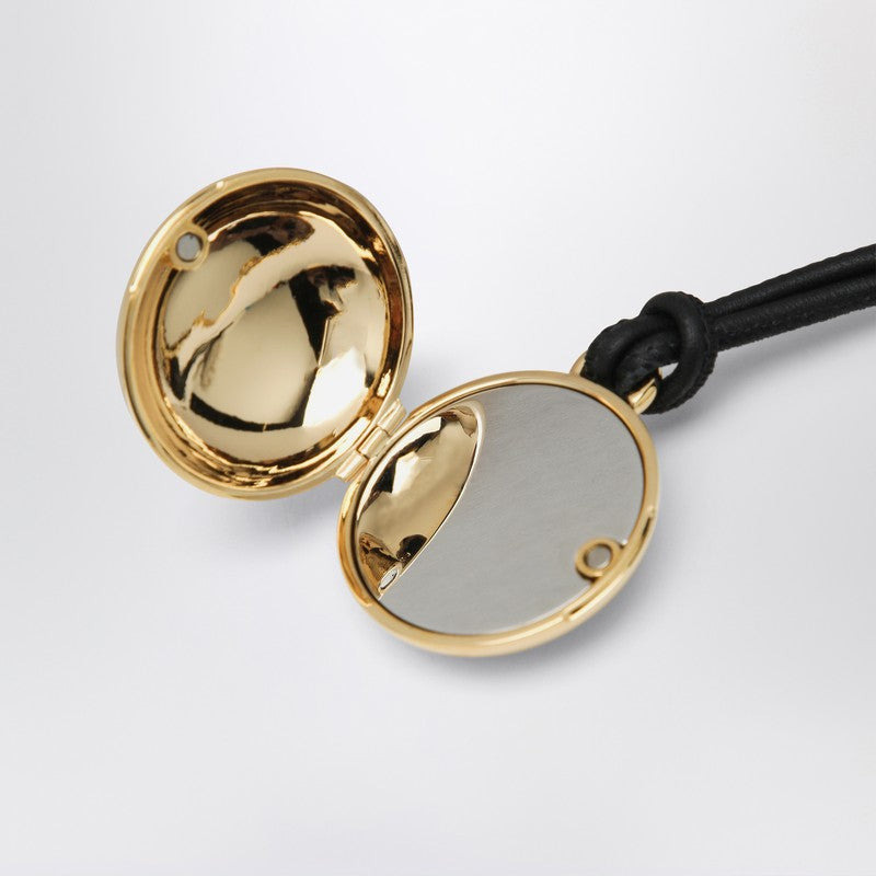 Loewe Pendant With Anagram Medallion Gold Women - 2
