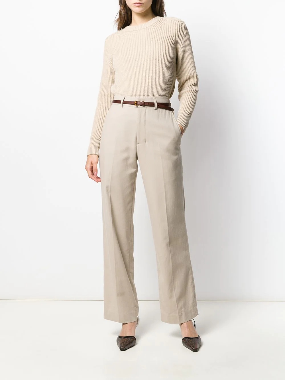 wide-fit trousers - 2