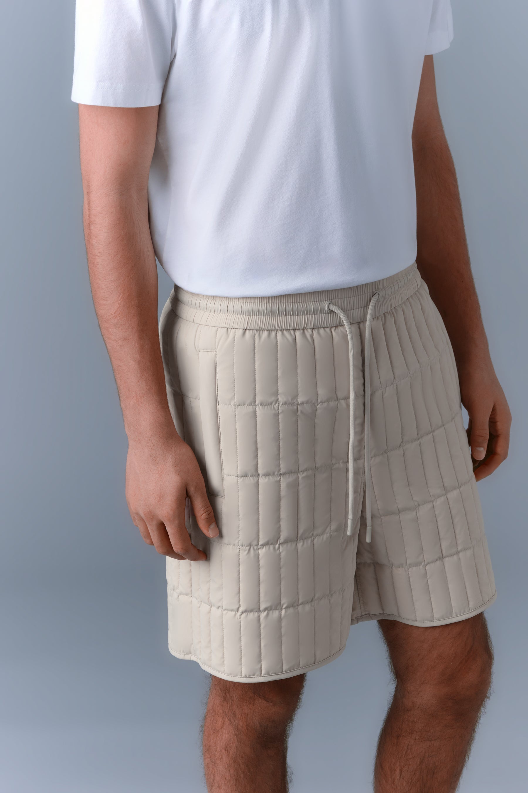 SEBASTIAN Vertical Quilted Shorts - 5