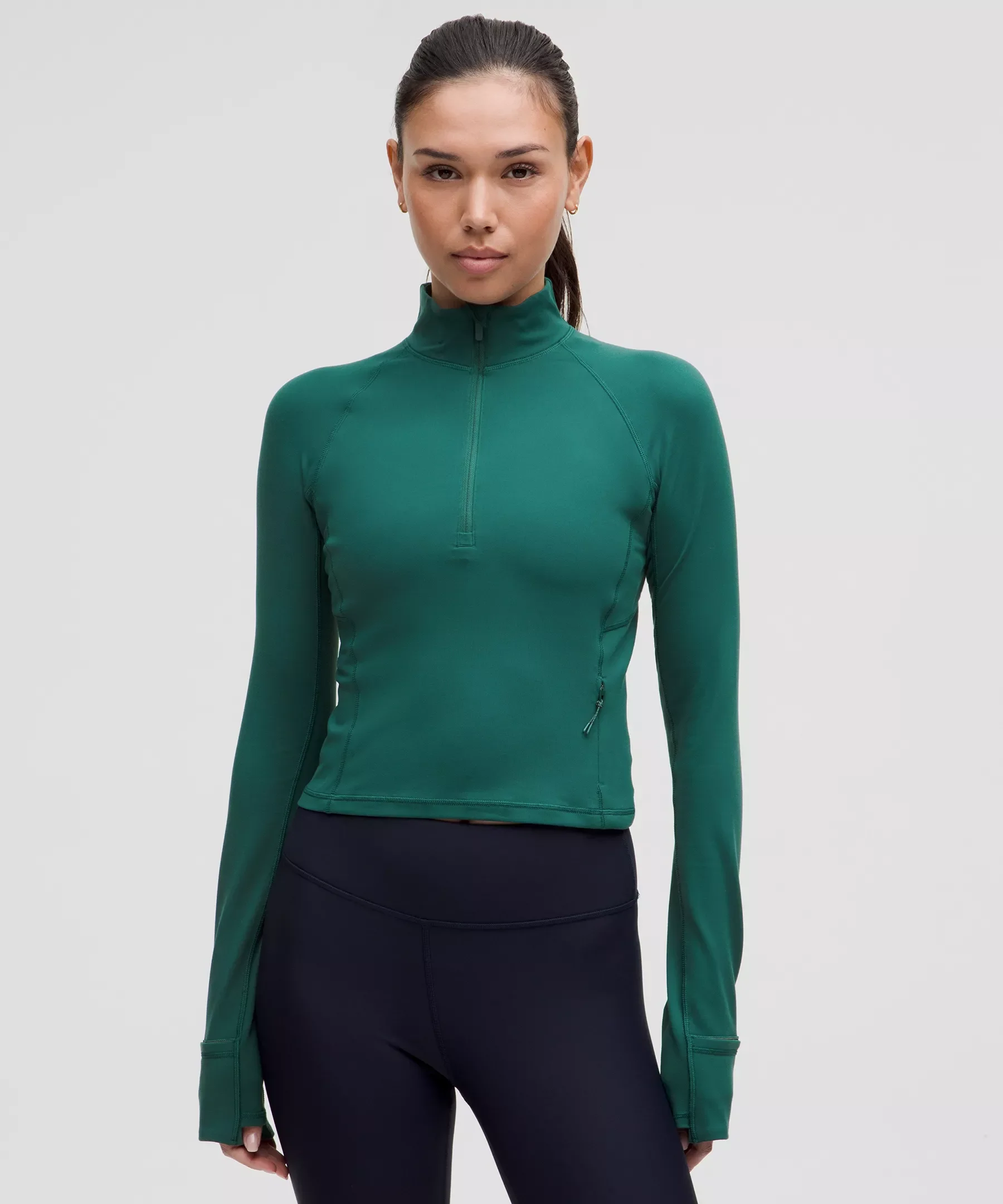 It's Rulu Cropped Half Zip *Updated - 1