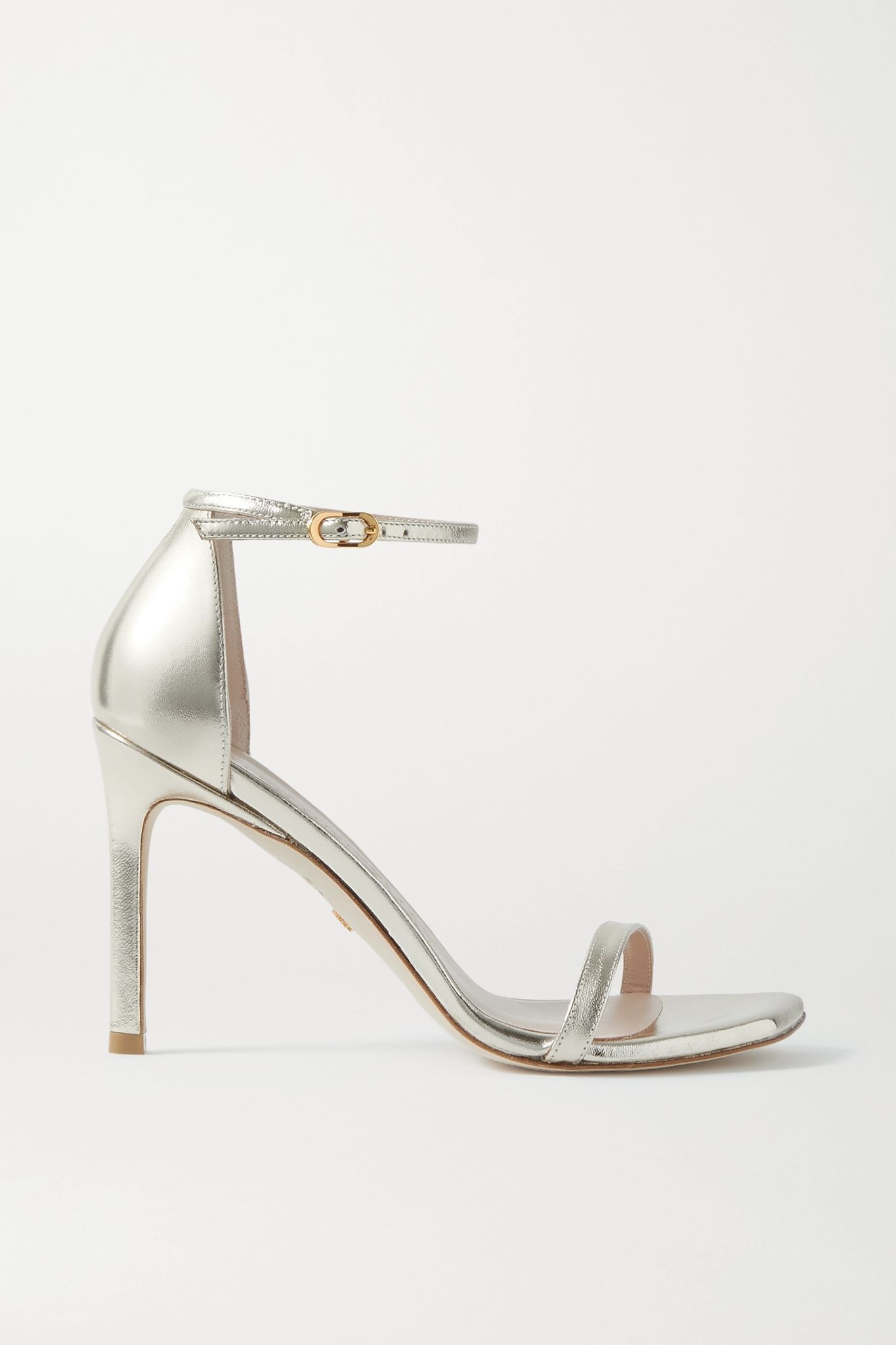 Amelina metallic leather sandals - 1