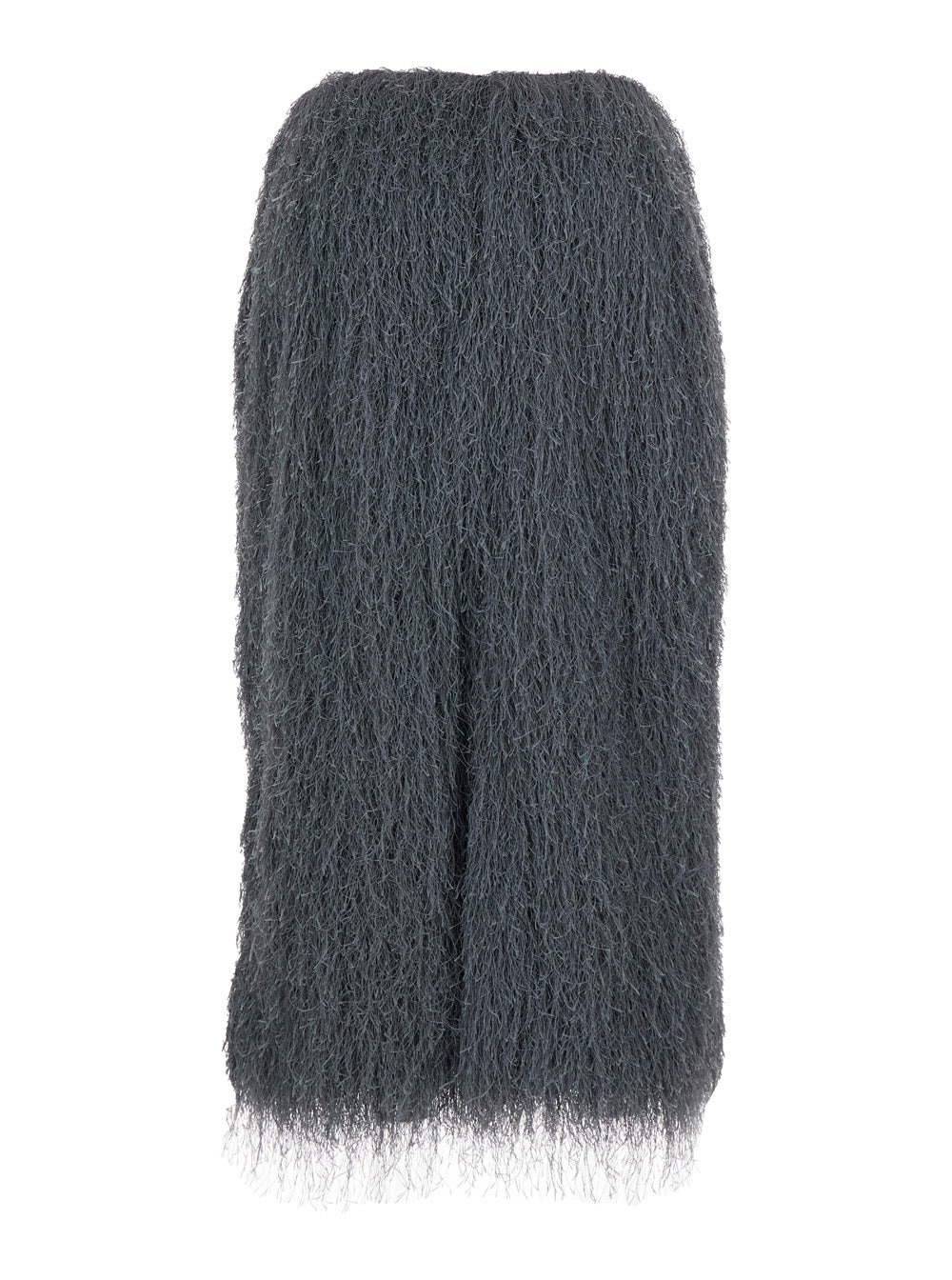 Dries Van Noten Women 'Sokna Tris' Grey Skirt With Brushed Effect In Tech Fabric Woman - 2
