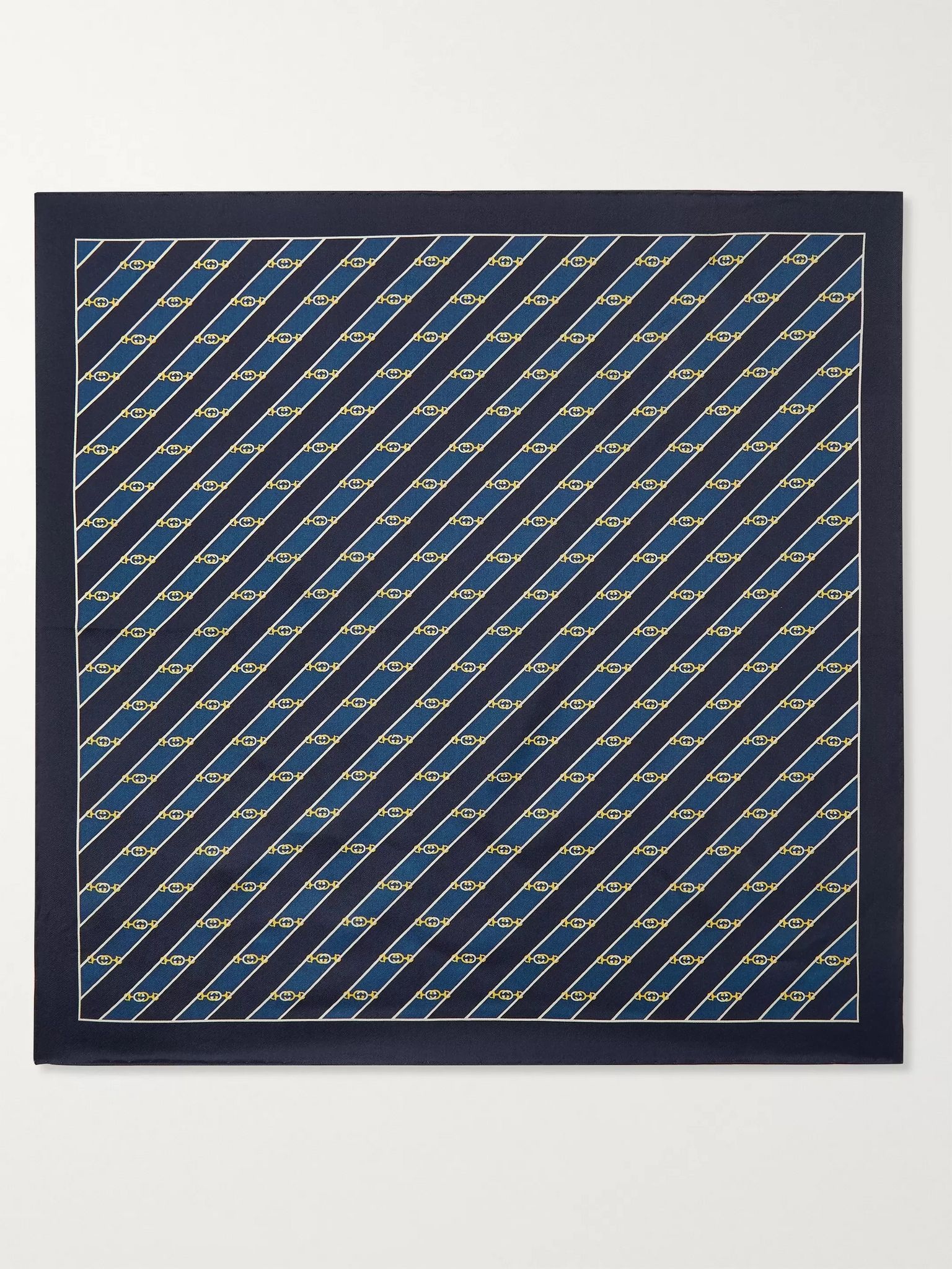 Printed Silk-Twill Pocket Square - 3