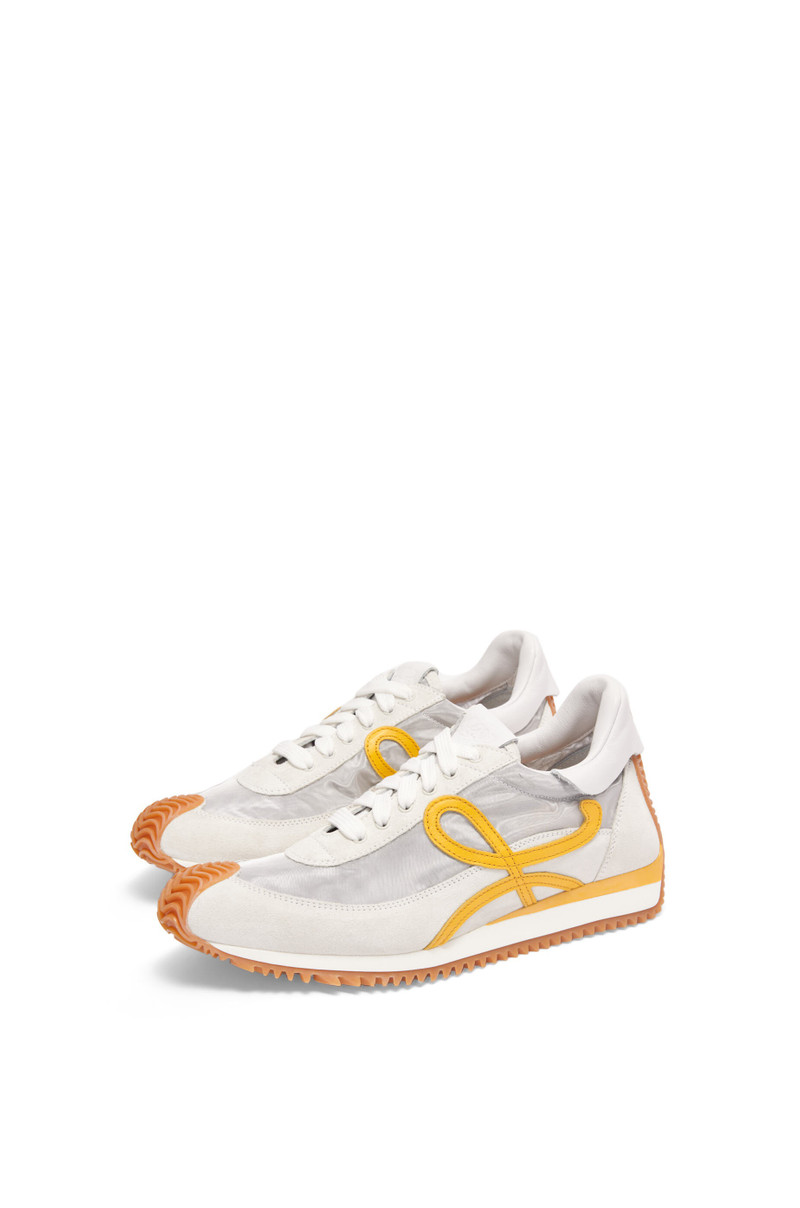 Loewe Flow runner in technical mesh and suede outlook