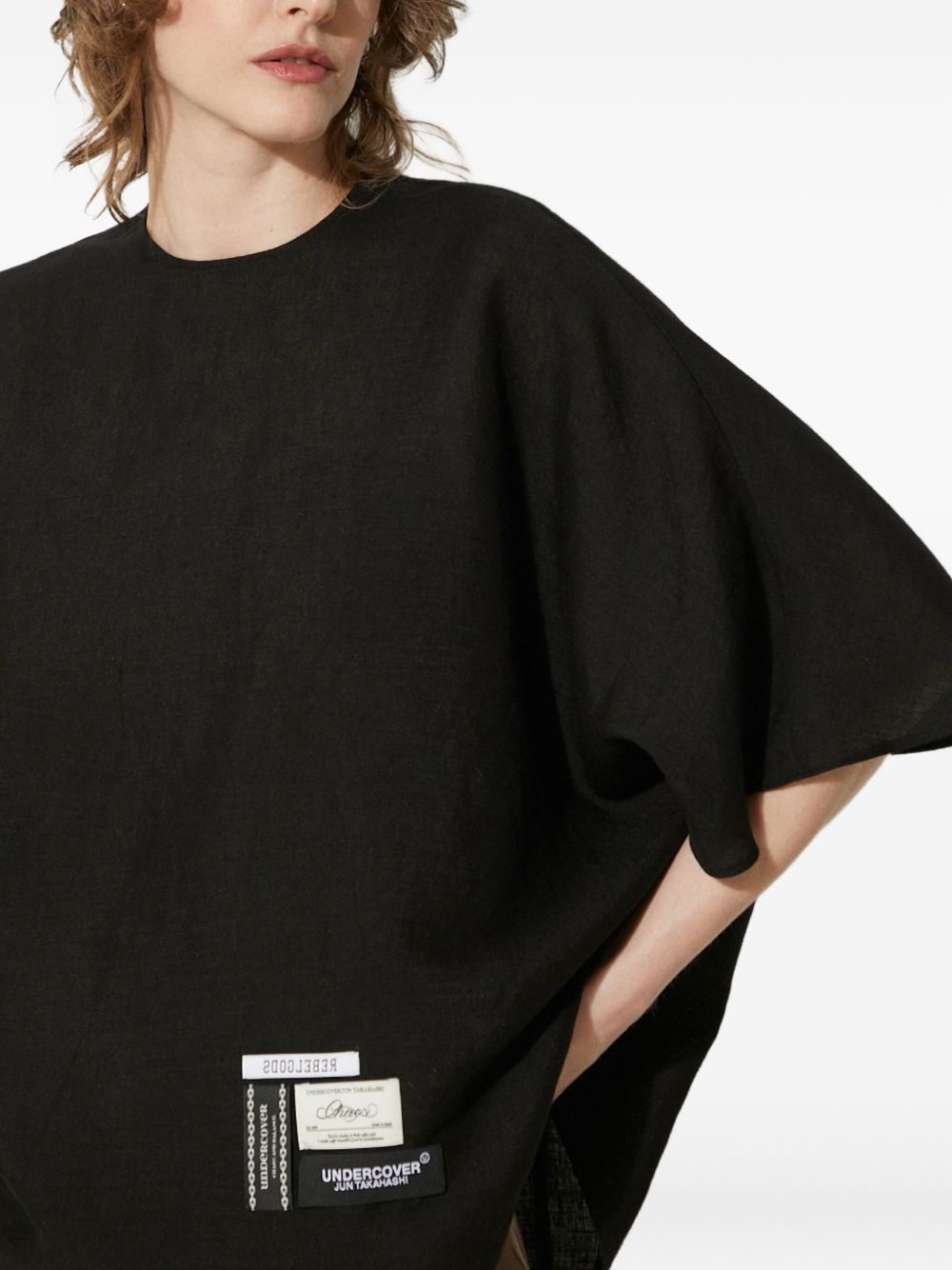 chain-embellished boxy top - 4