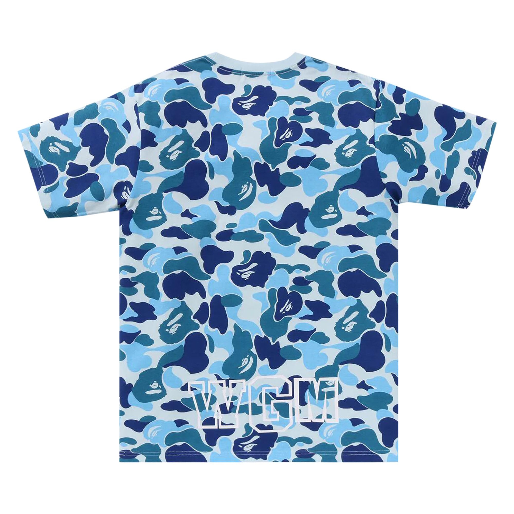 BAPE ABC Camo Shark Tee 'Blue' - 2