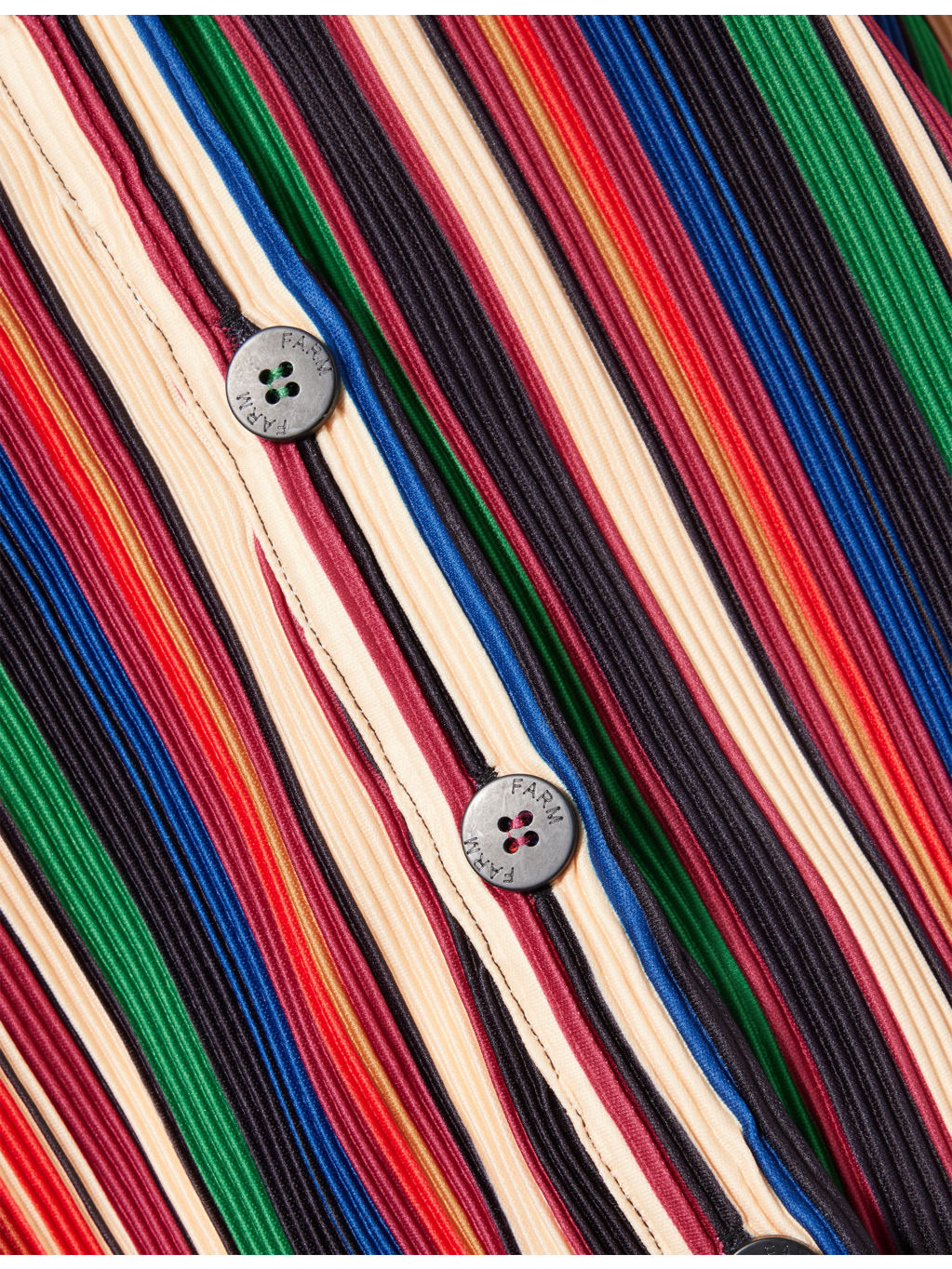 Pipa Stripes Pleated Woven Shirt - 6
