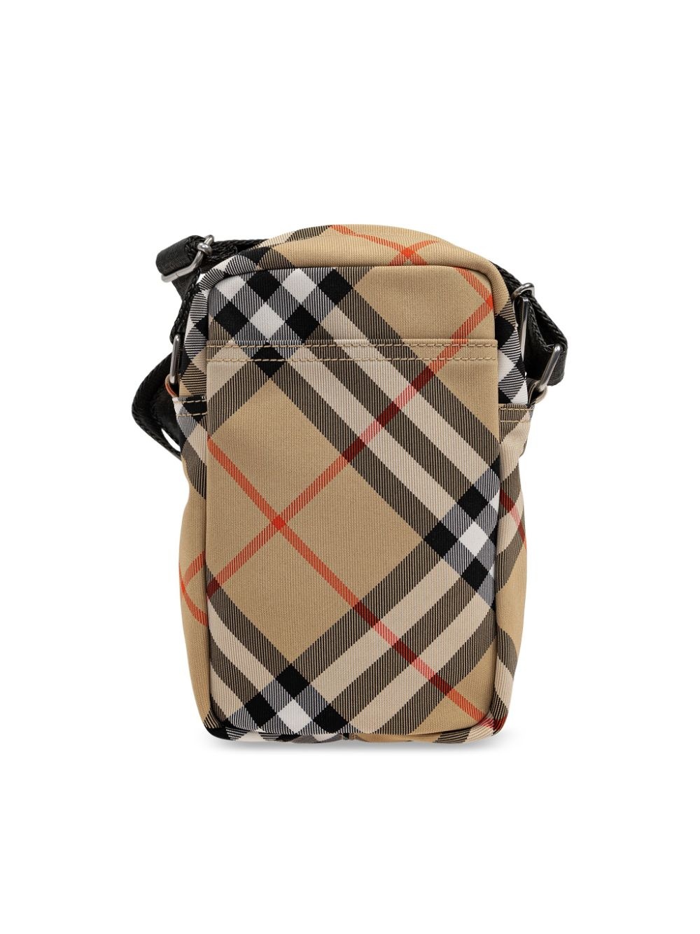 Check-pattern messenger bag - 3
