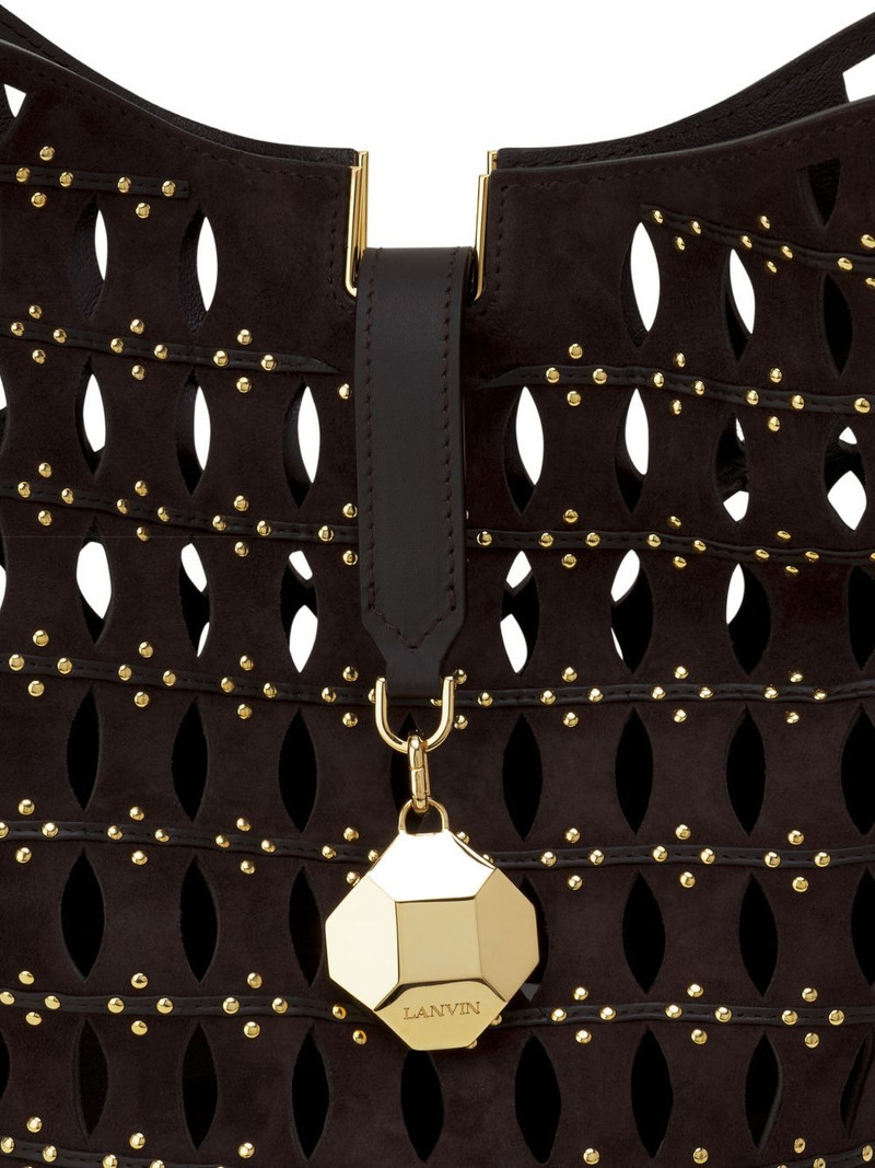 cutout studded bucket bag 4