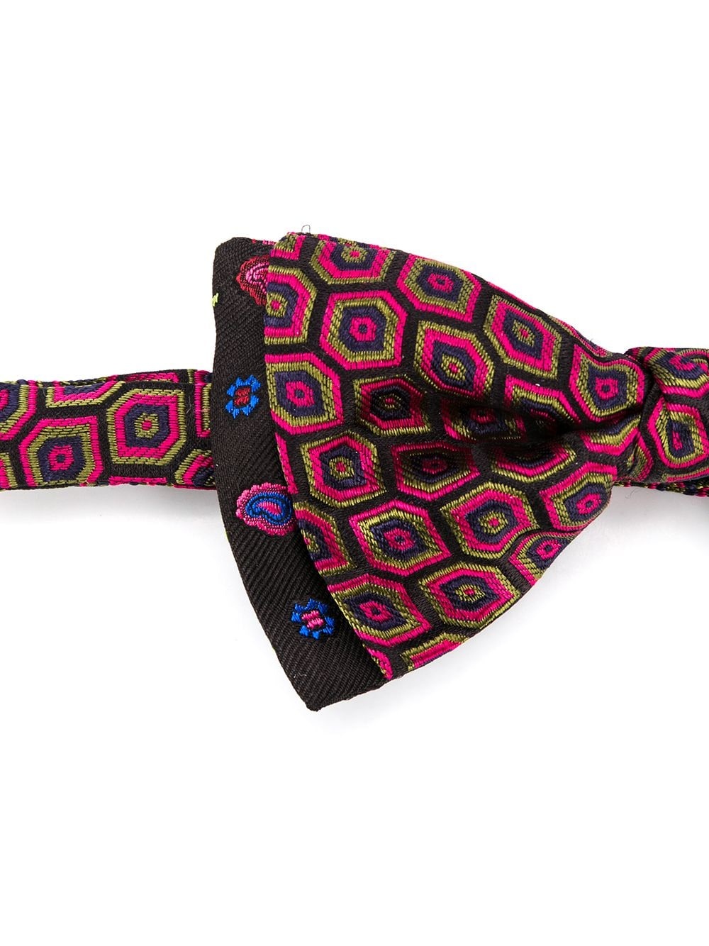 geometric-print bow tie - 2