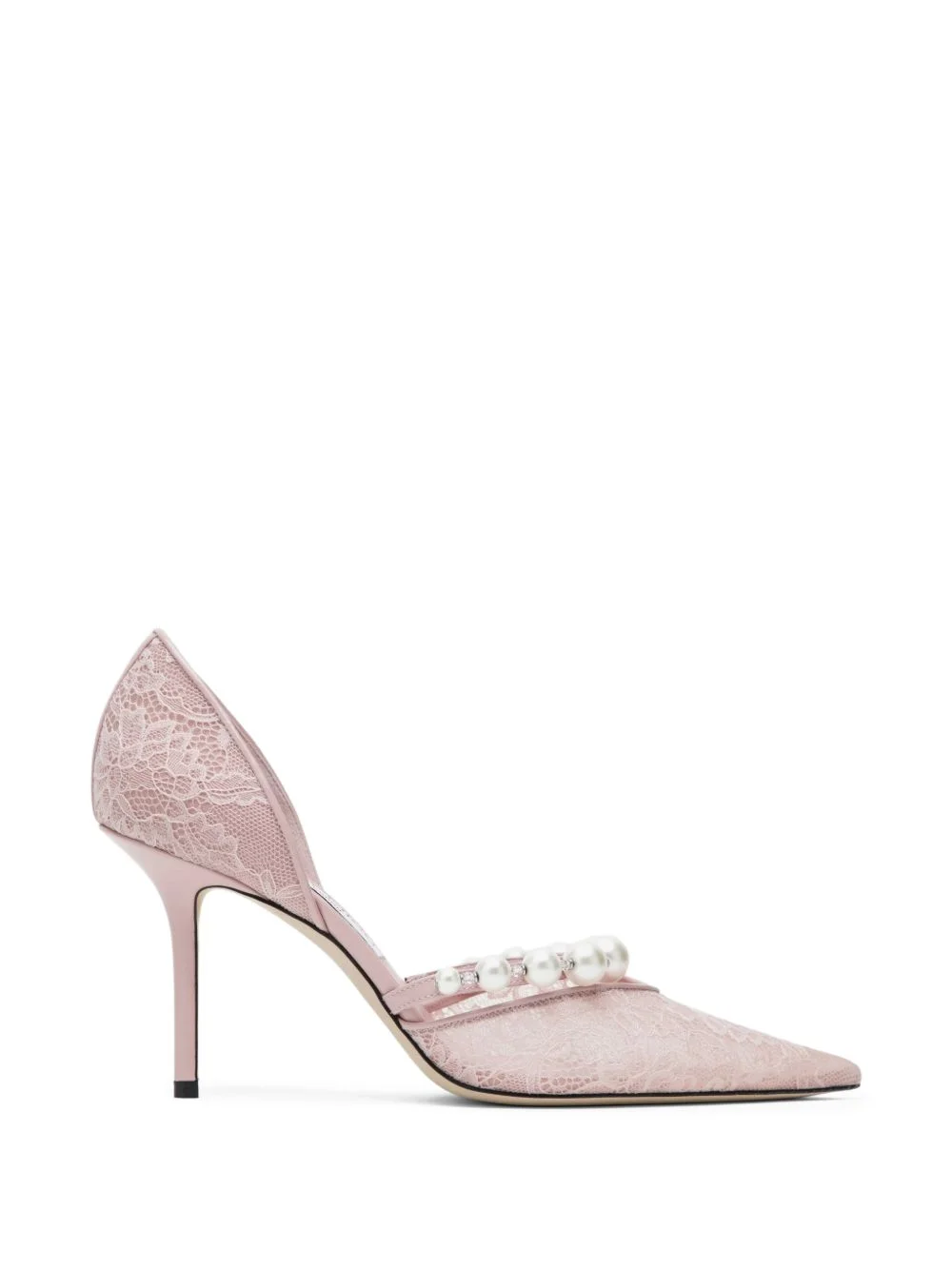 Aurelie lace-pearl pumps - 1