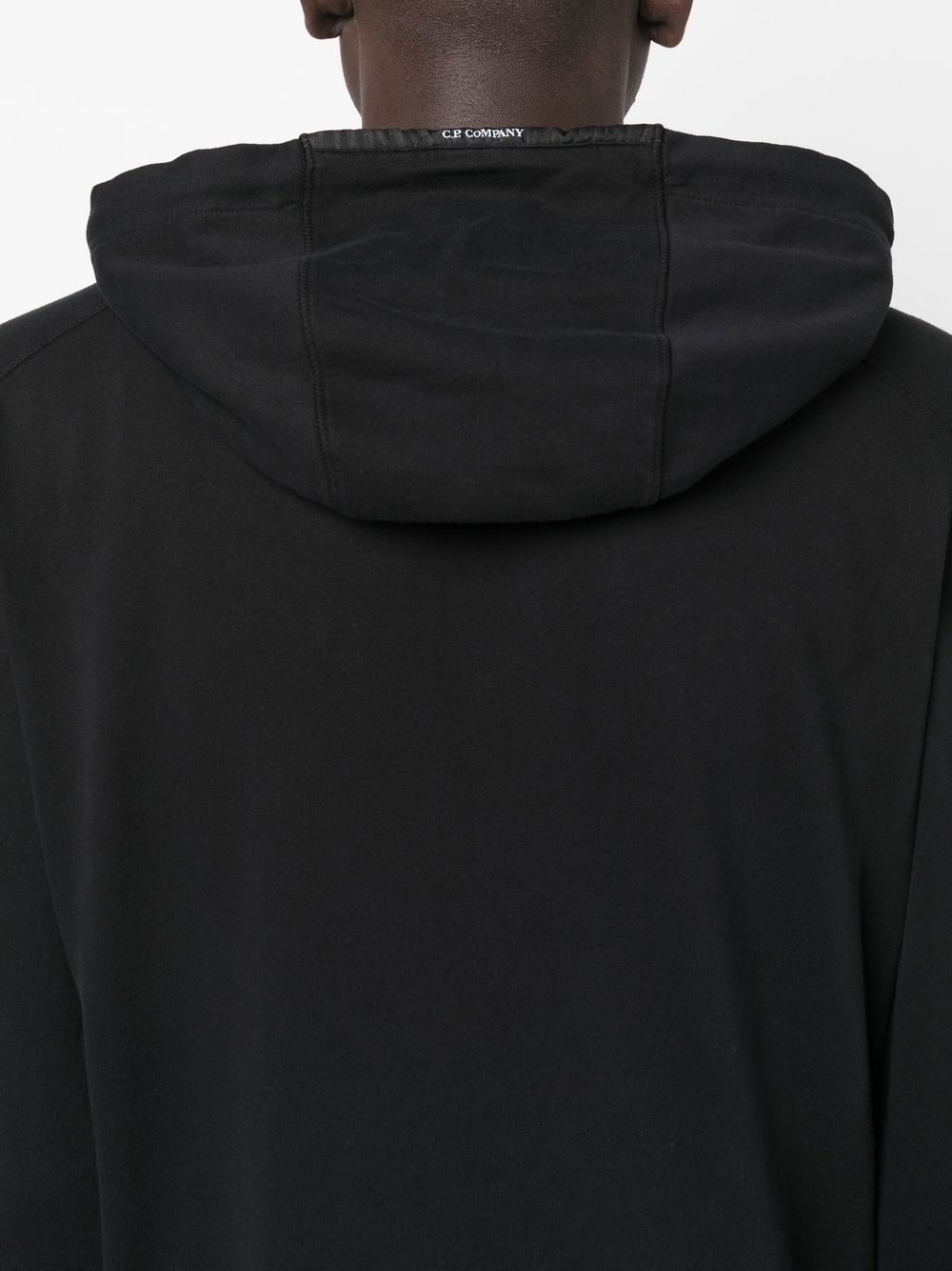 logo zipped hoodie - 5