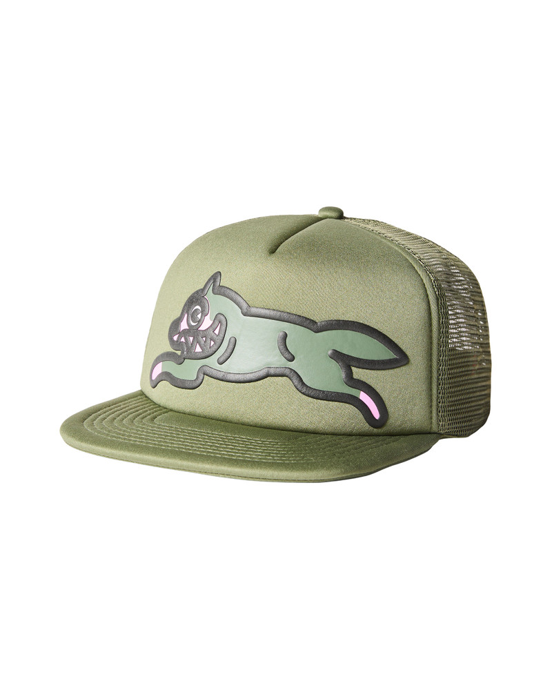 RUNNING DOG TRUCKER HAT 1