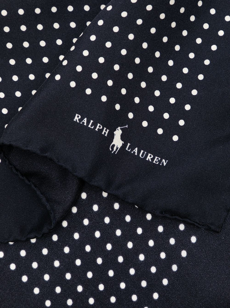 St James spot-print pocket square 3