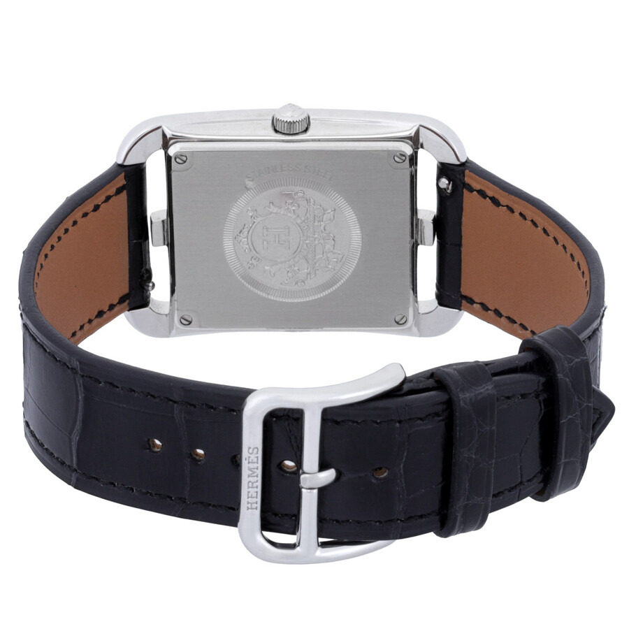 Hermes Cape Cod Quartz Black Dial Ladies Watch 047237WW00 - 3