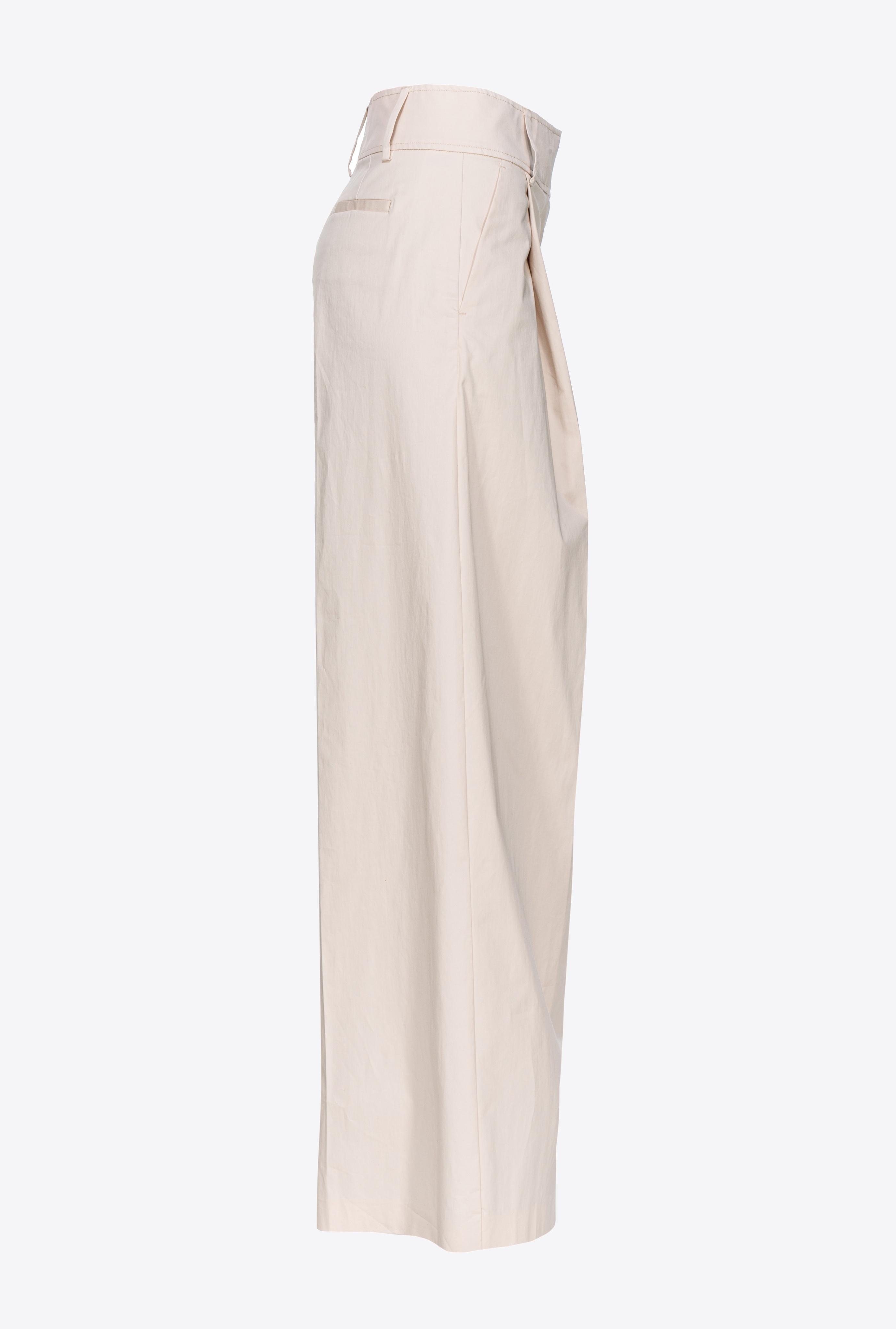 EXTRA-WIDE TROUSERS IN TECHNICAL SATIN - 6