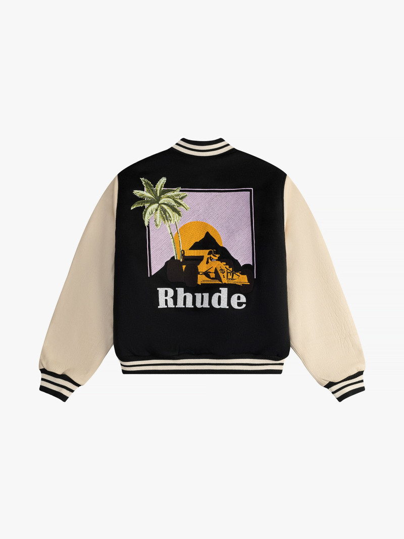 Rhude RHUDE GP VARSITY JACKET outlook