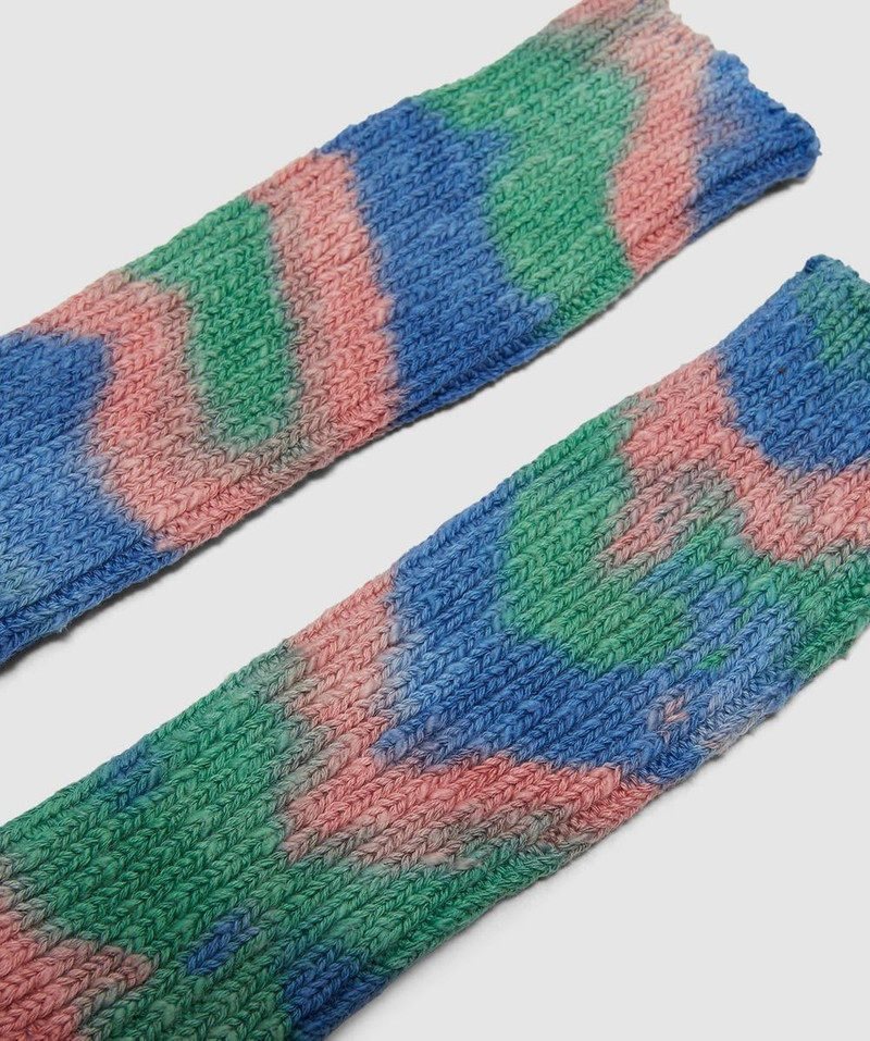 ANONYMOUSISM OC L/G dyed crew sock outlook