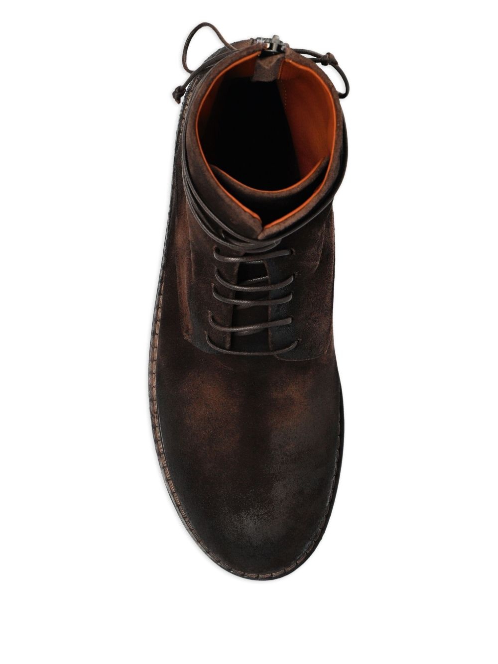 suede lace-up ankle boots - 3