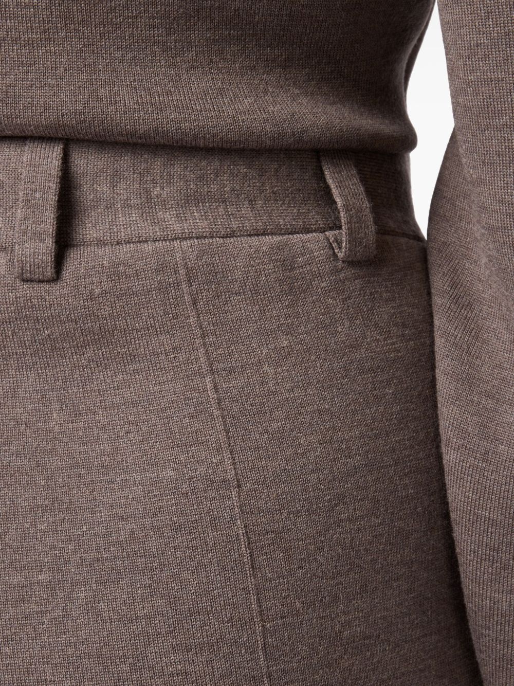 straight-leg trousers - 5