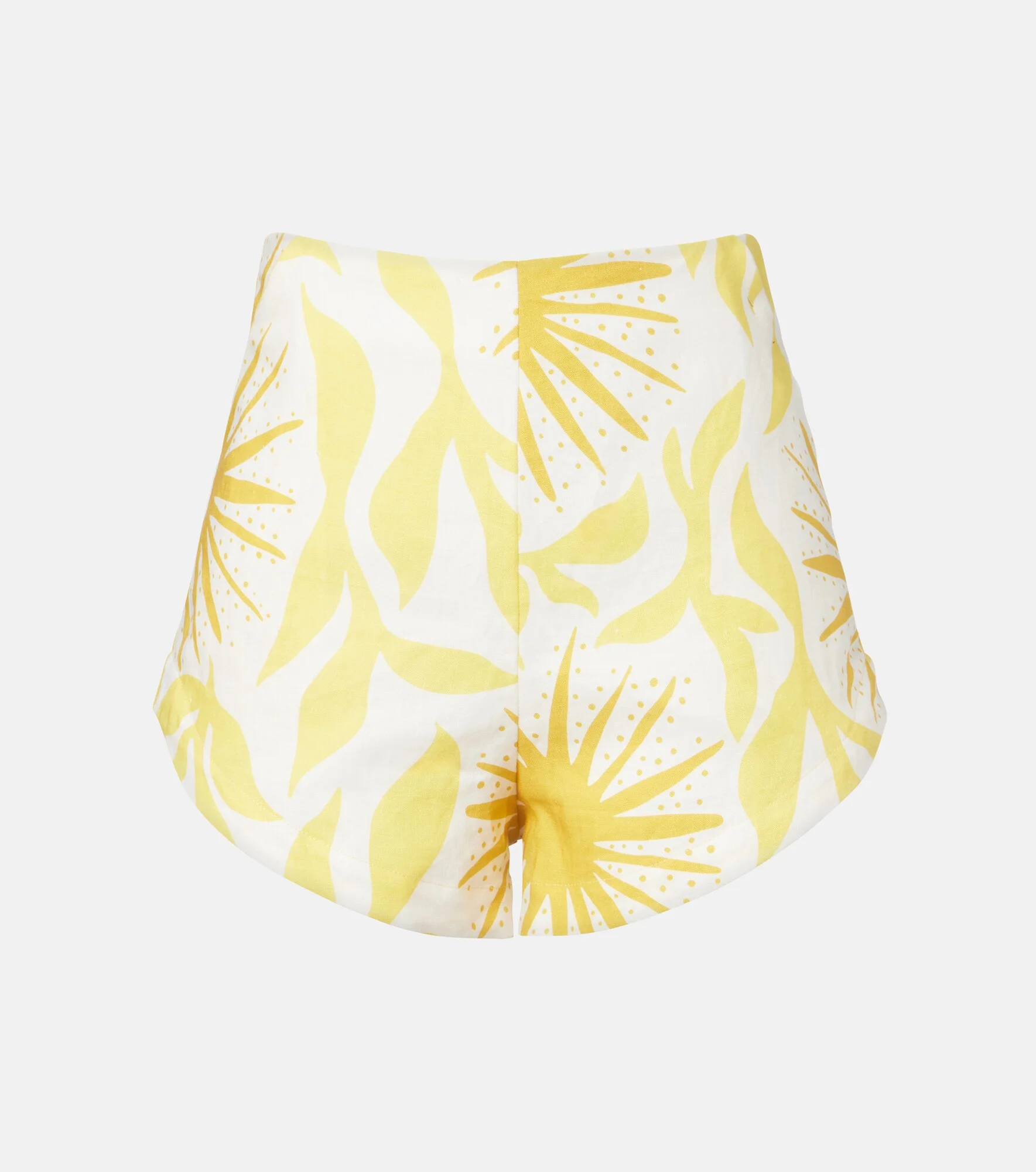 Bahamas printed linen shorts - 1