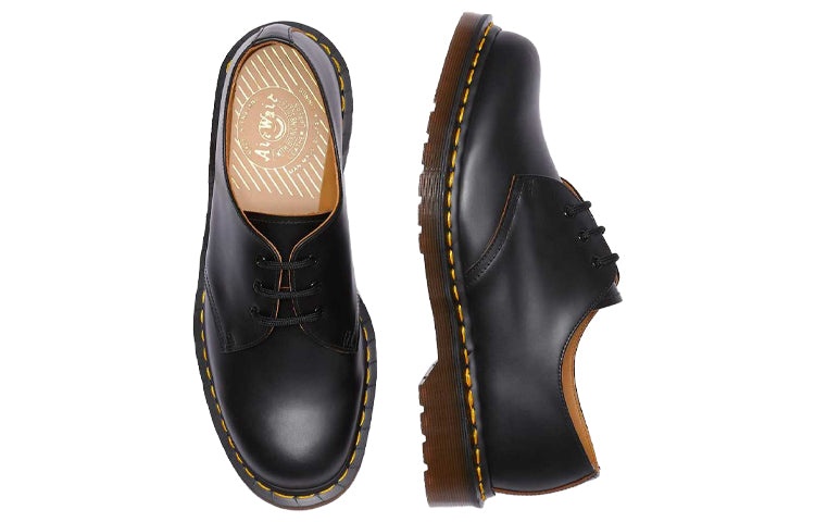 Dr. Martens 1461 Vintage 'Black Quilon' 12877001 - 4