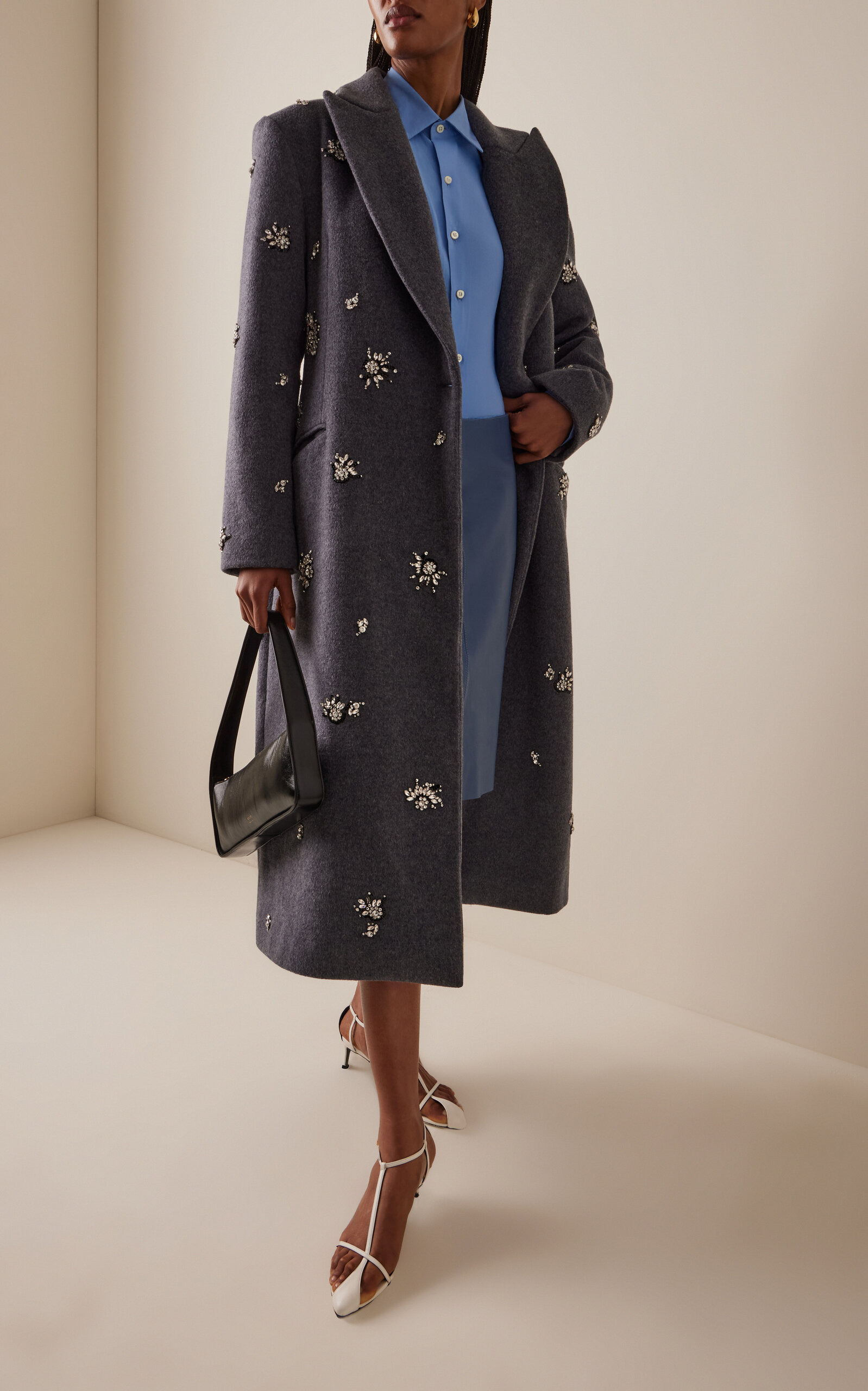 Gianni Wool Coat grey - 2