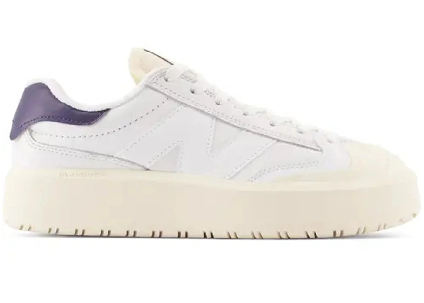 New Balance CT302 White Dark Mercury Lilac Chalk - 1