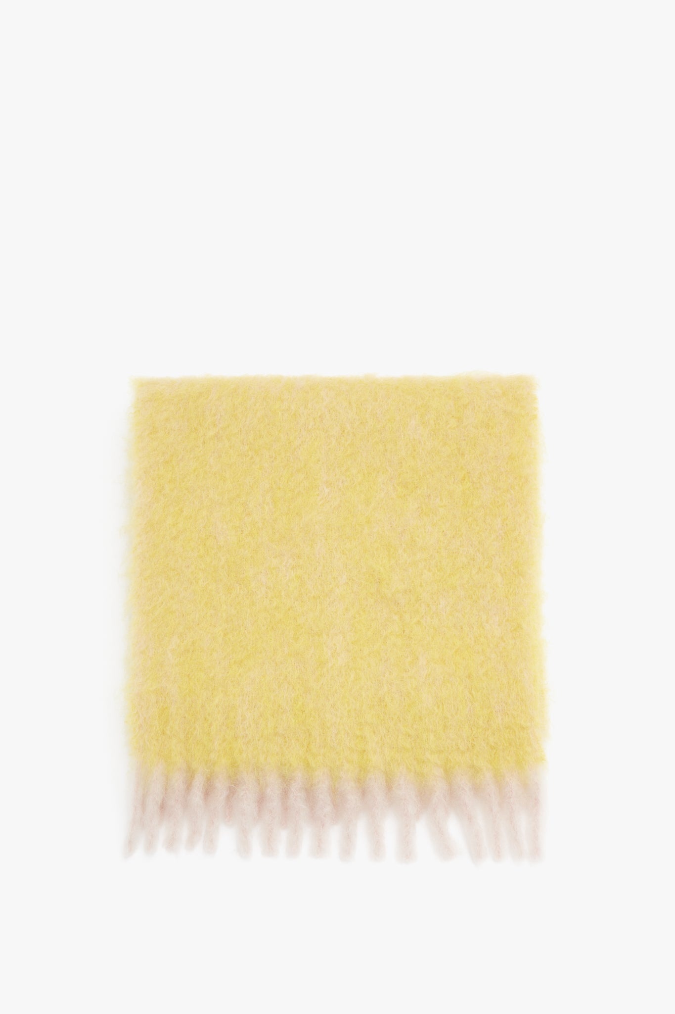 EXCLUSIVE Mohair Scarf In Sunflower Yellow - 1
