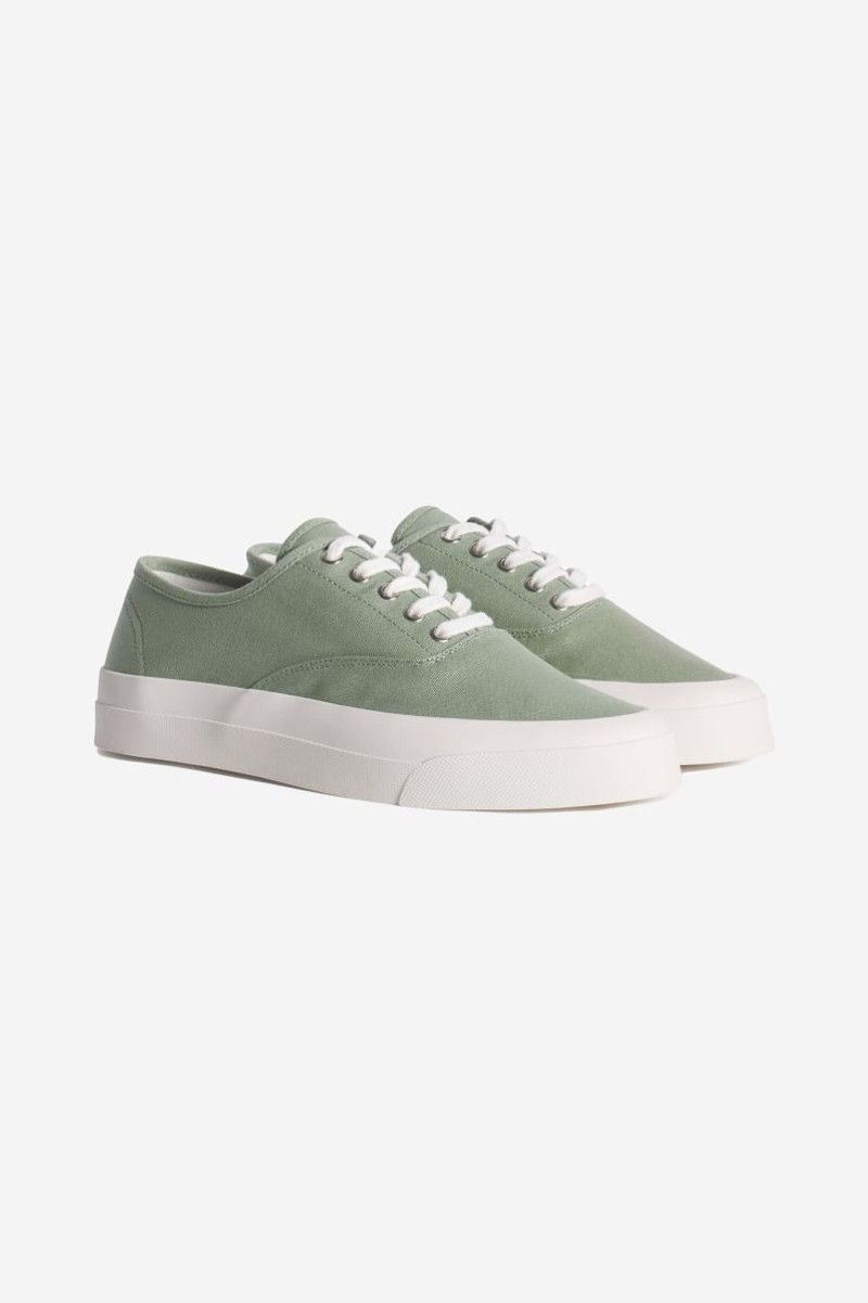 Maison Kitsuné CANVAS LACE-UP SNEAKERS outlook