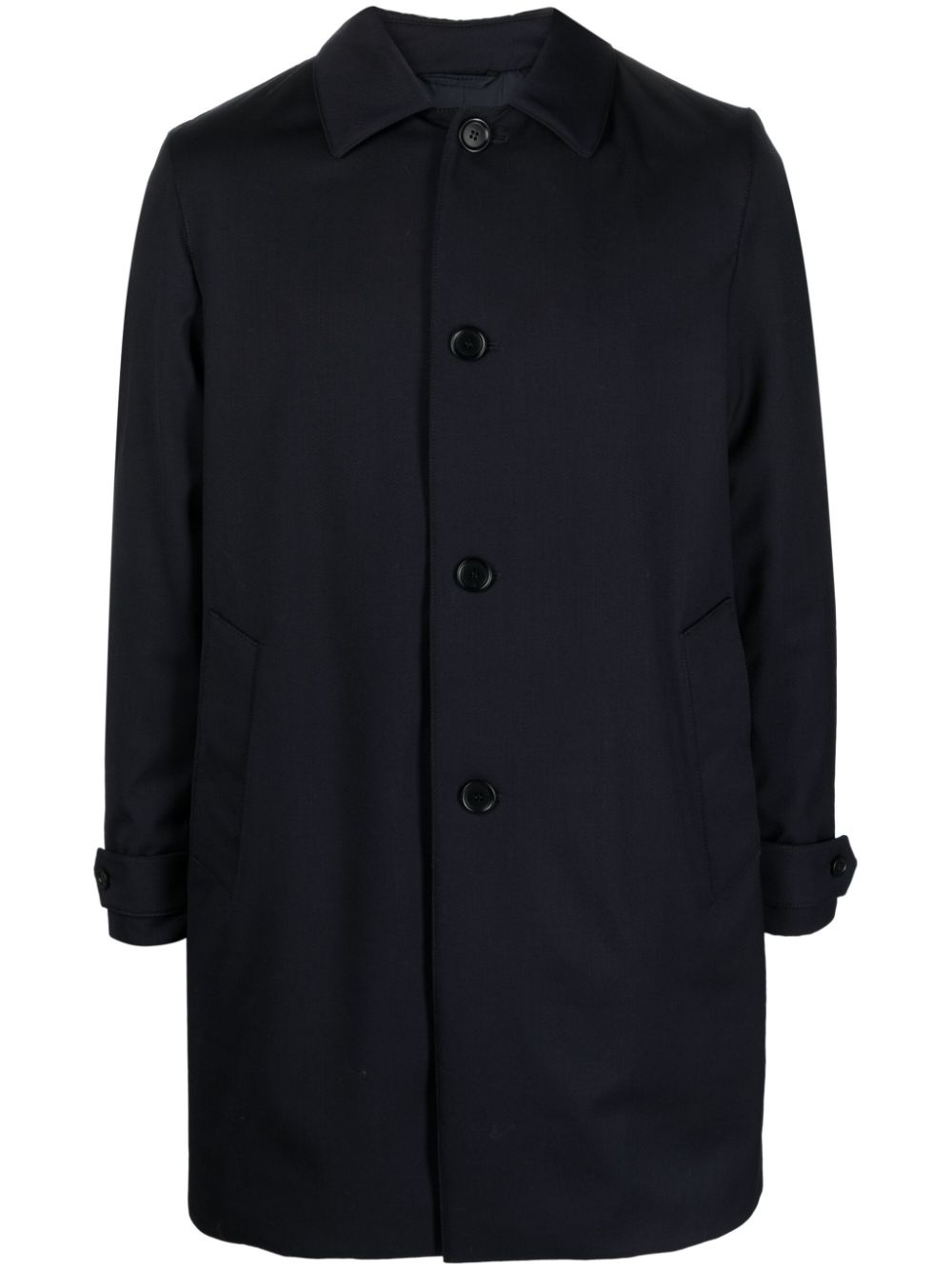 Perfetto virgin-wool blend shirt jacket - 1