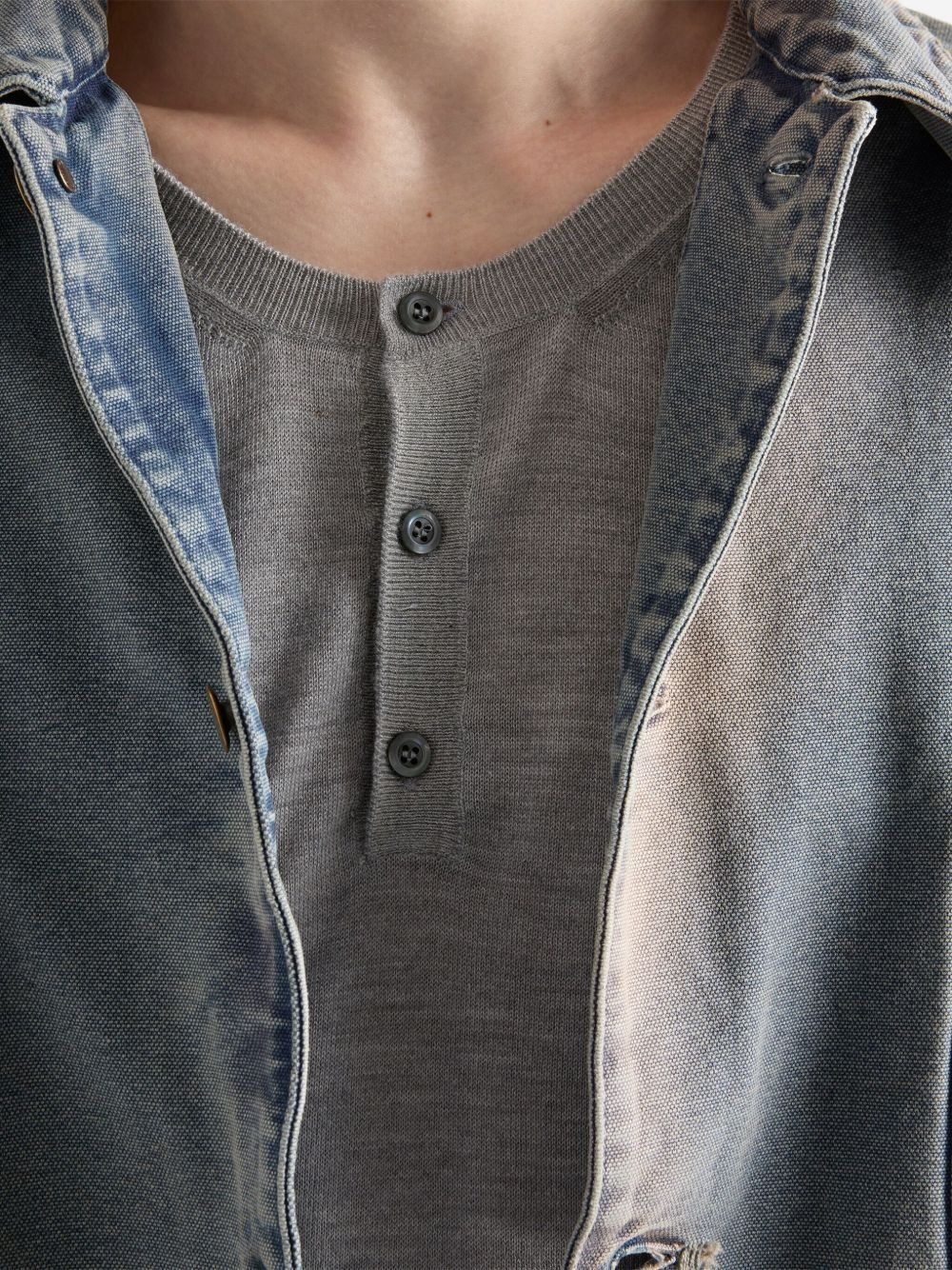 crew-neck cashmere sweatshirt - 4