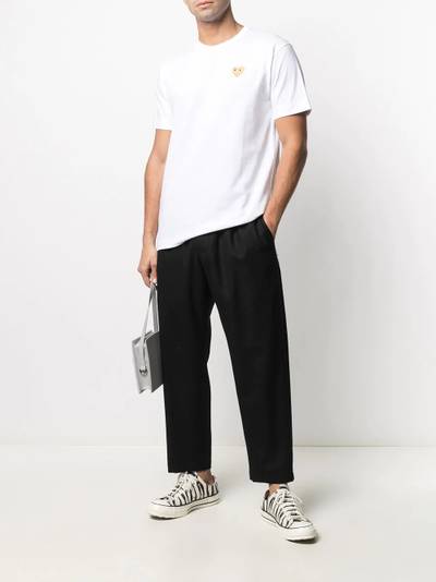 Comme des Garçons PLAY embroidered logo cotton T-shirt outlook