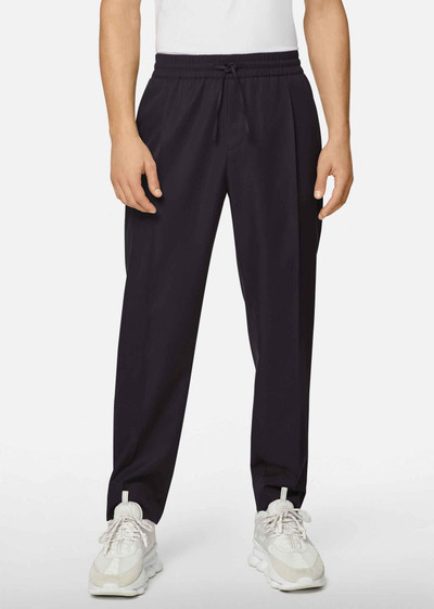 VERSACE GV Signature Embroidered Wool Pants outlook