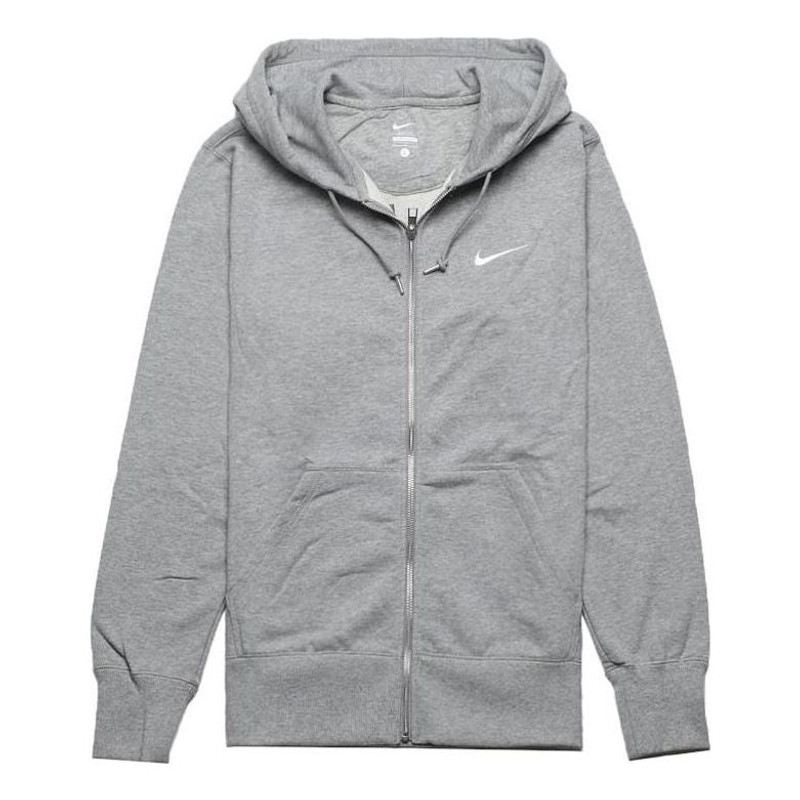 Nike Classic Full-Zip Hoodie 'Grey' 521574-063 - 1