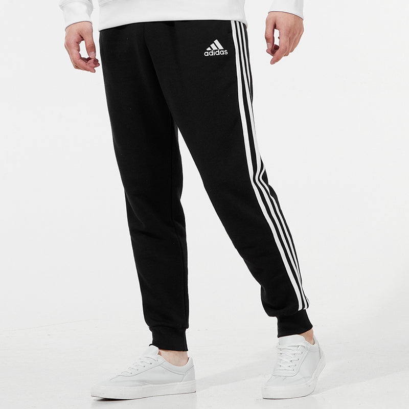 Men's adidas Side Bundle Feet Sports Pants/Trousers/Joggers Black GM1089 - 5