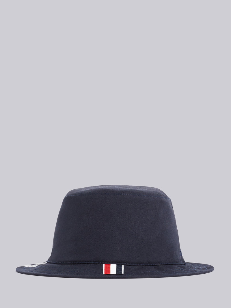 Navy Classic 4-Bar Bucket Hat 4