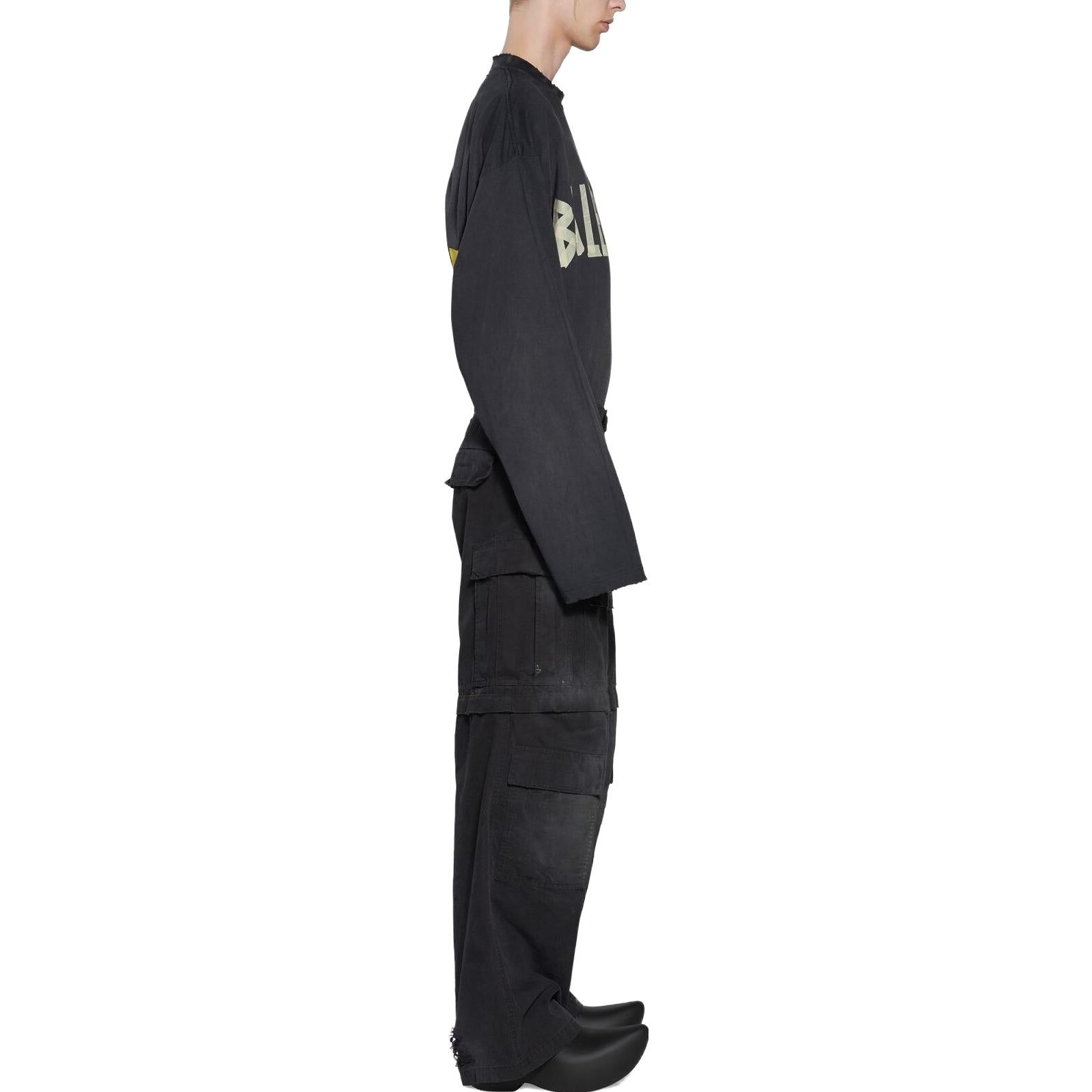 Balenciaga Large Cargo Pants 'Black' 746493TKP271000 - 5