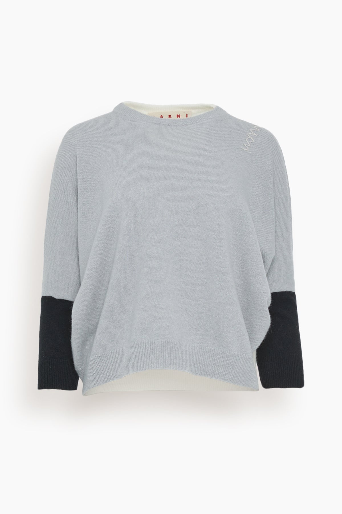 Roundneck Sweater in Grey/Sodium - 1