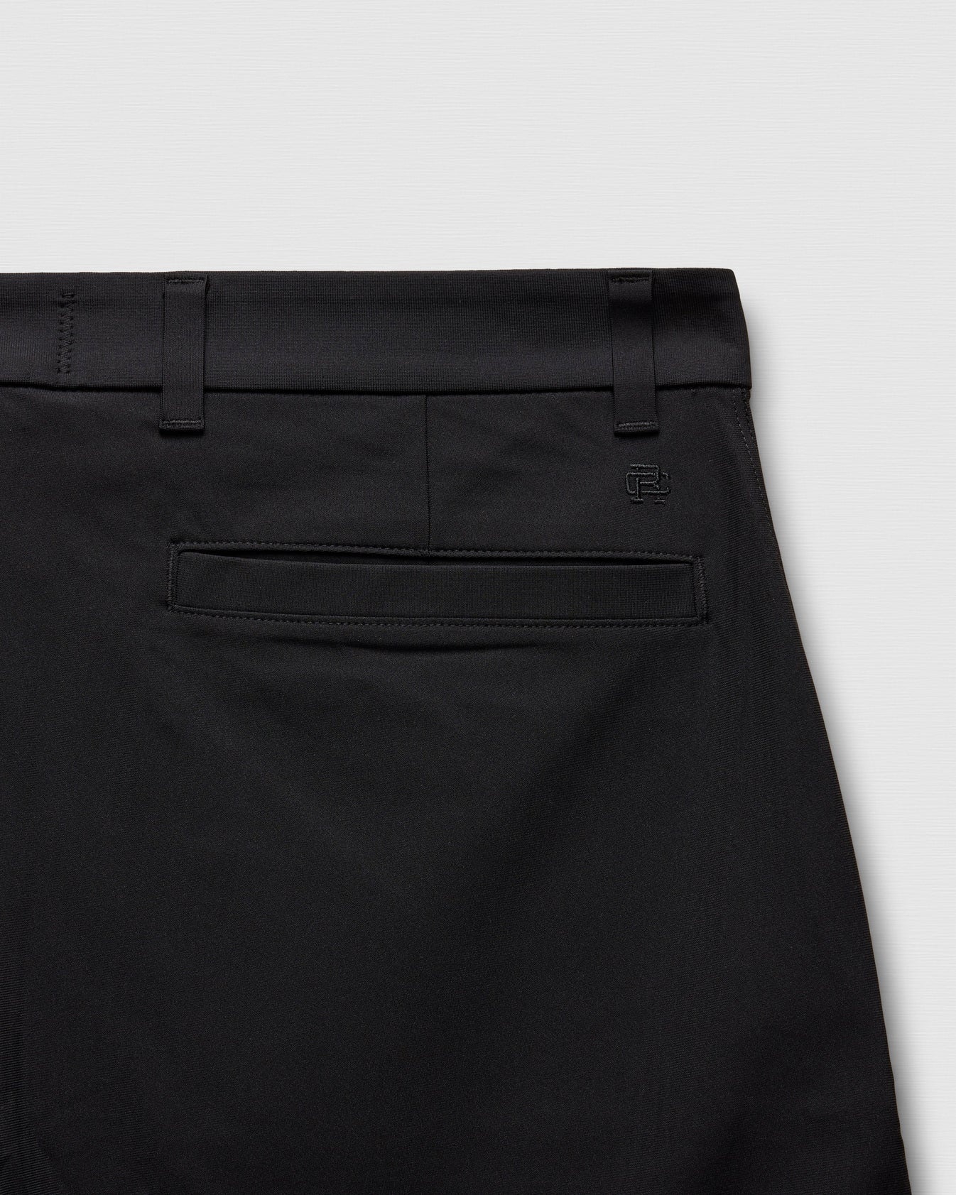 Stretch Warp Knit Coach's Standard Short 9" Black - 2