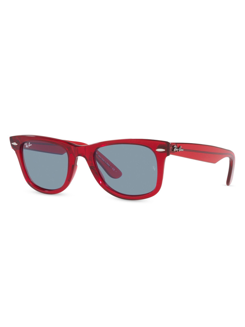Men's RB2140 41.2MM Wayfarer Sunglasses - Red 1