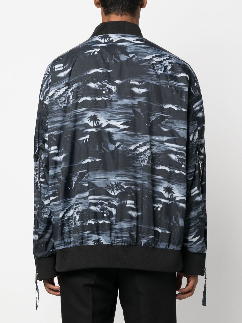 graphic-print bomber jacket - 4