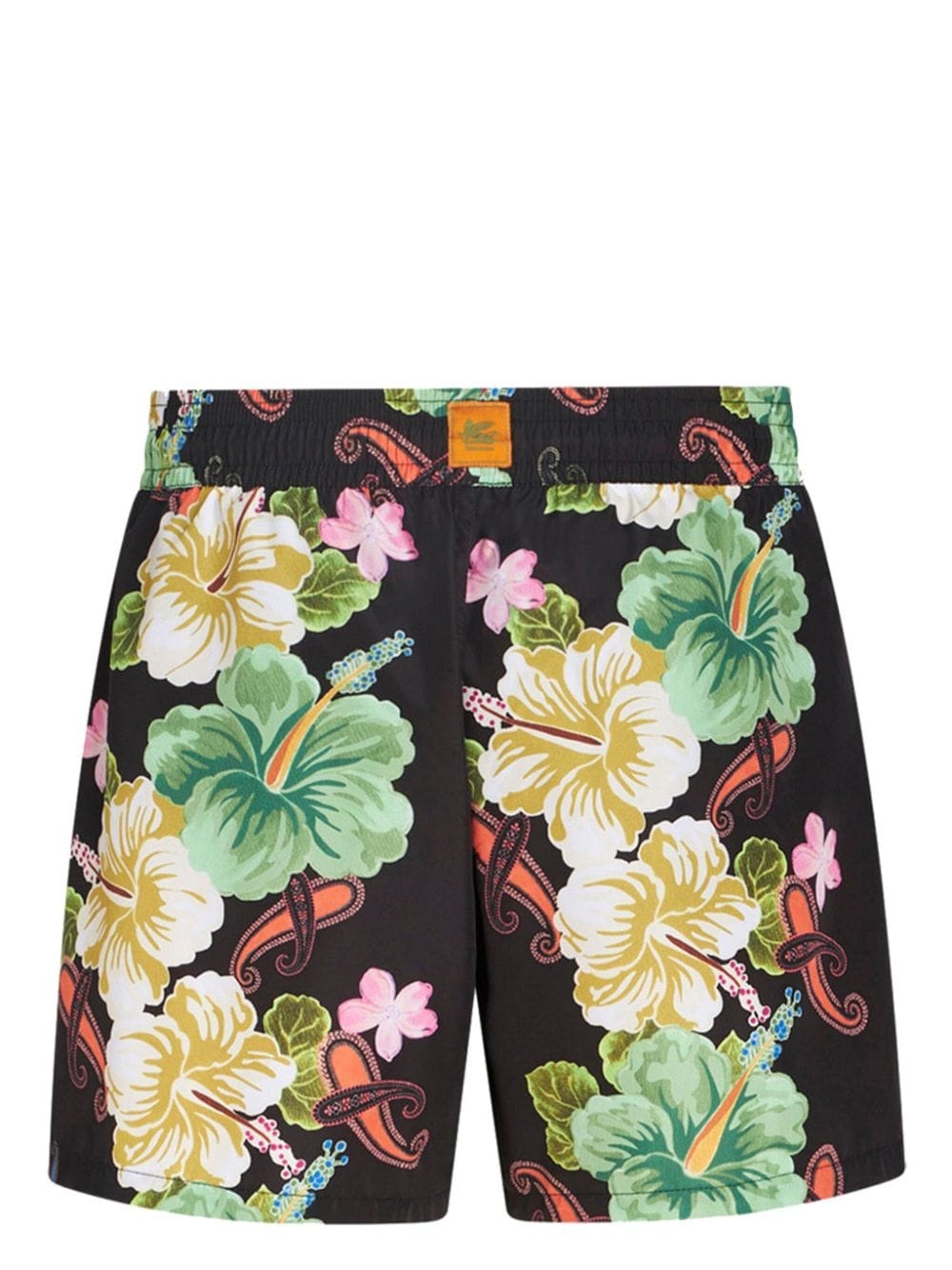 floral-print swim shorts - 2