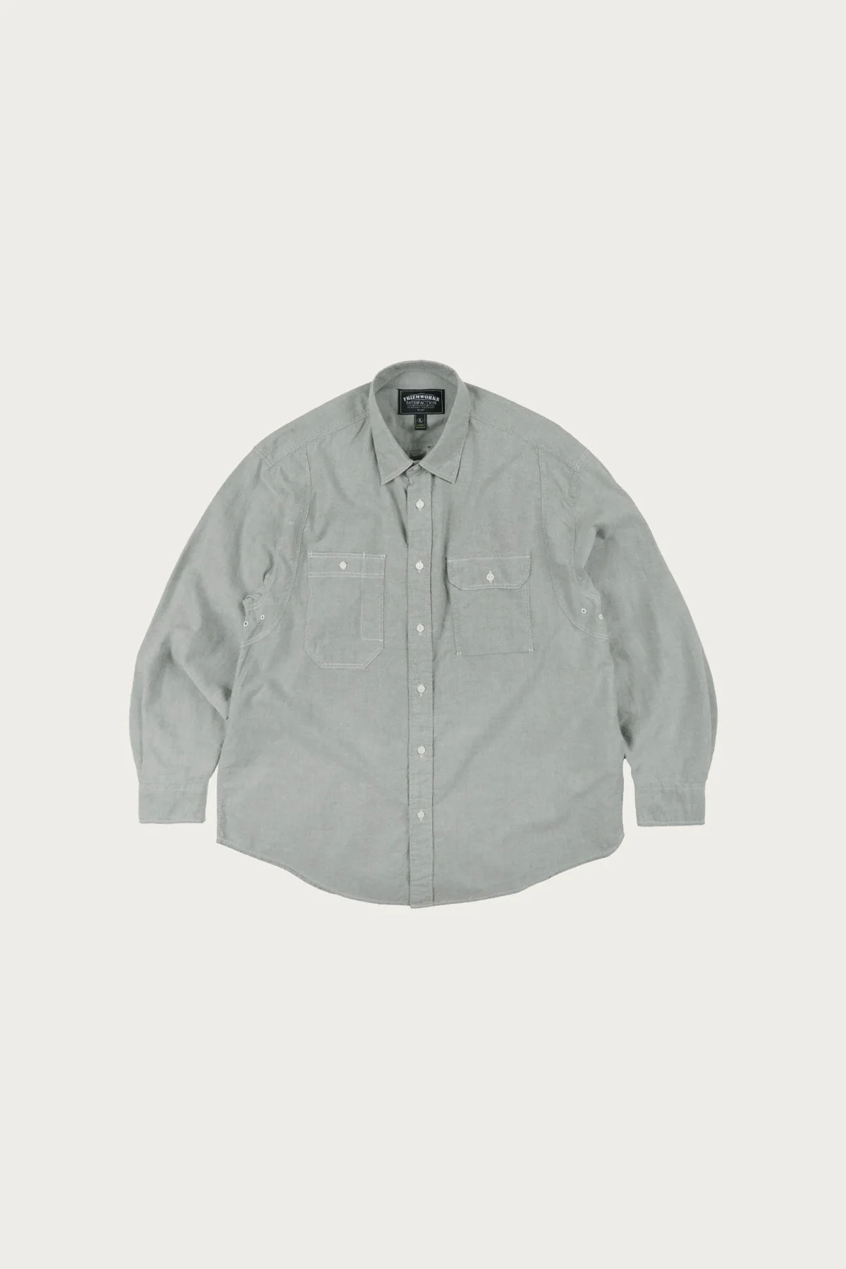 1920's Oxford Work Shirt - Green - 1