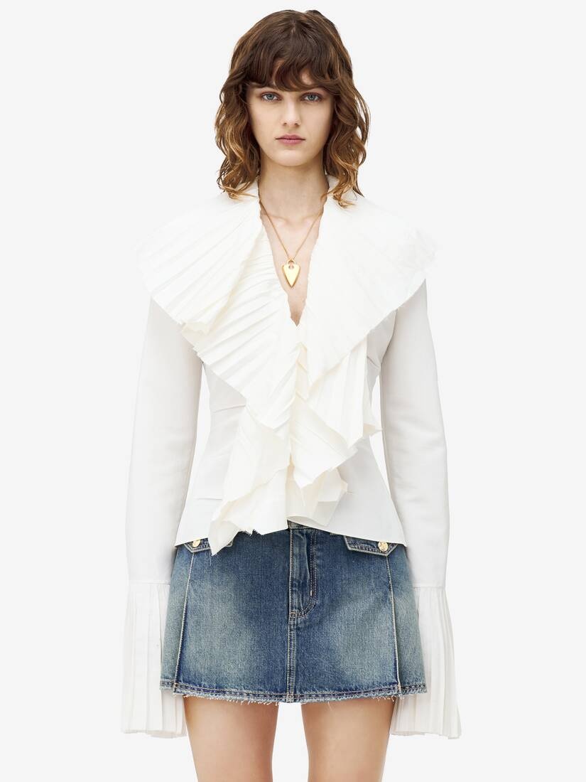 Plissé Blouse - 2