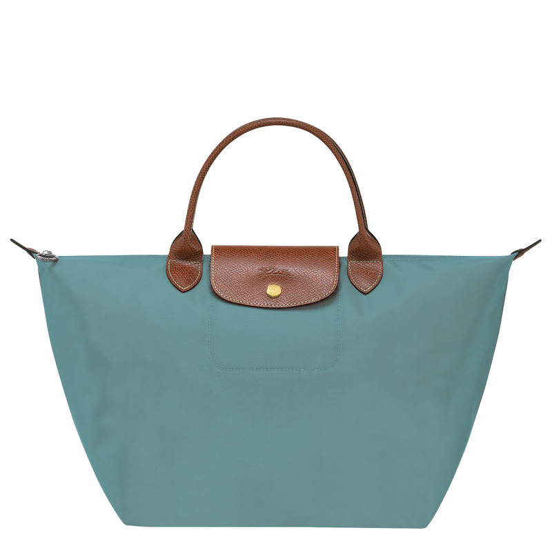 Le Pliage Original M Handbag Eucalyptus - Recycled canvas 1