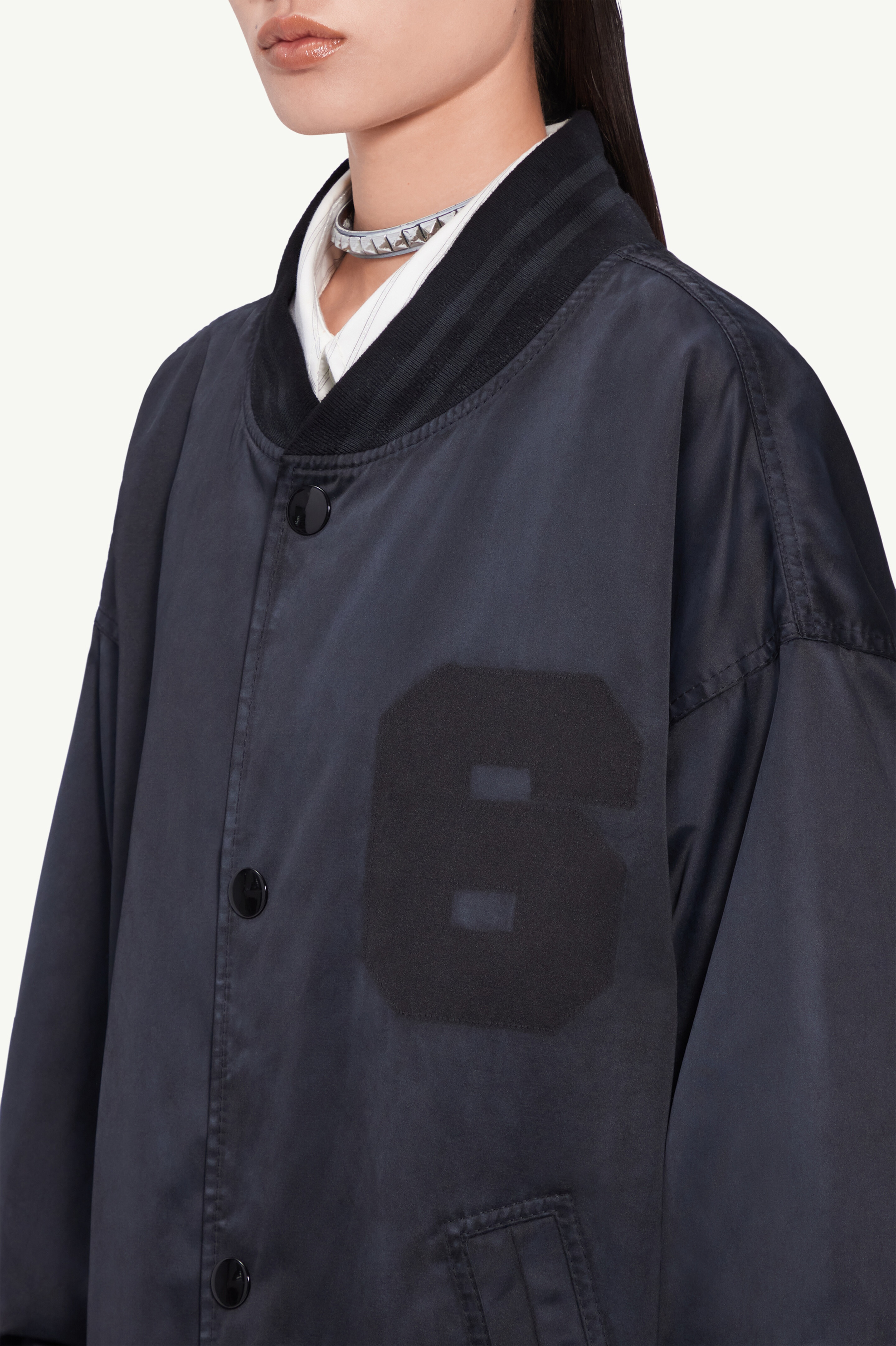 Oversized varsity jacket - 5