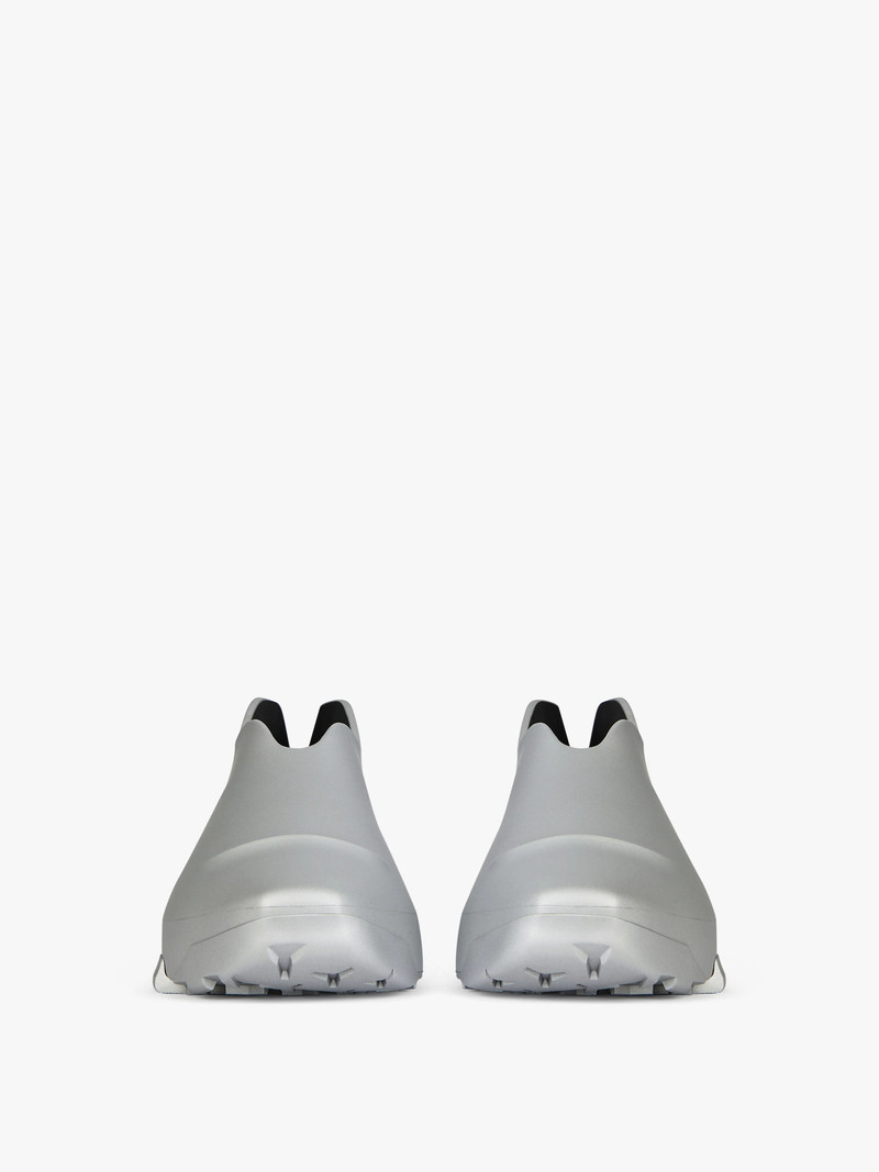 Givenchy MONUMENTAL MALLOW LOW SHOES IN REFLECTIVE RUBBER outlook