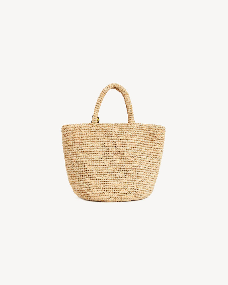 KENZO Small basket in raffia outlook
